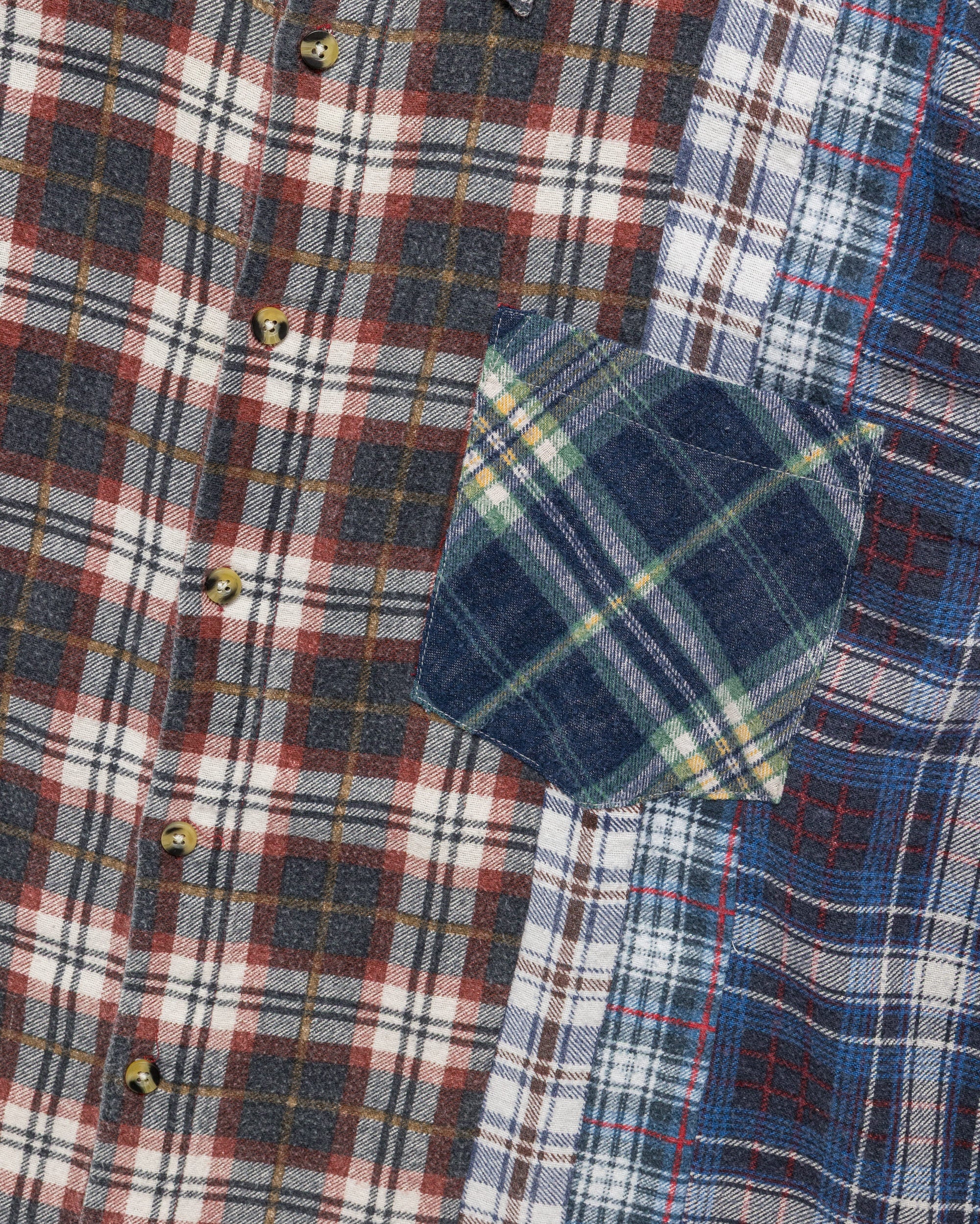Rebuild Flannel 7 Cuts Shirt SS26 - Small #1 - Image 3