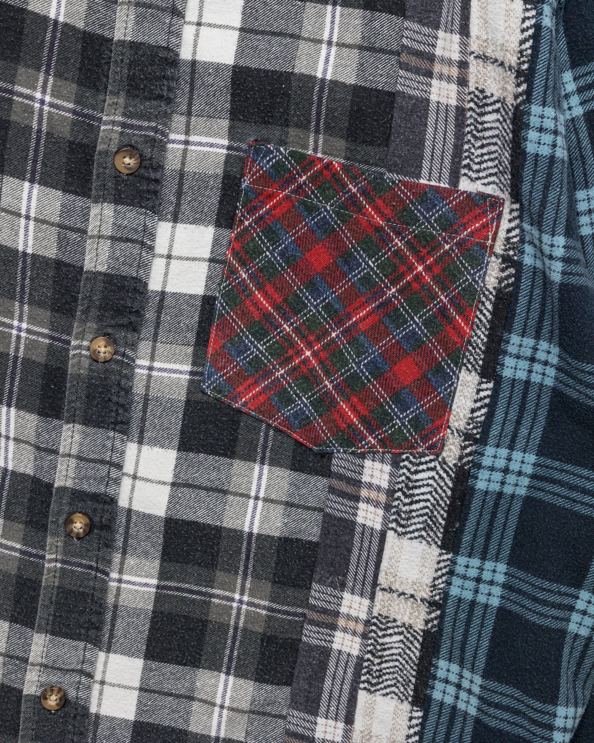 Rebuild Flannel 7 Cuts Shirt SS26 - Small #3 - Image 3