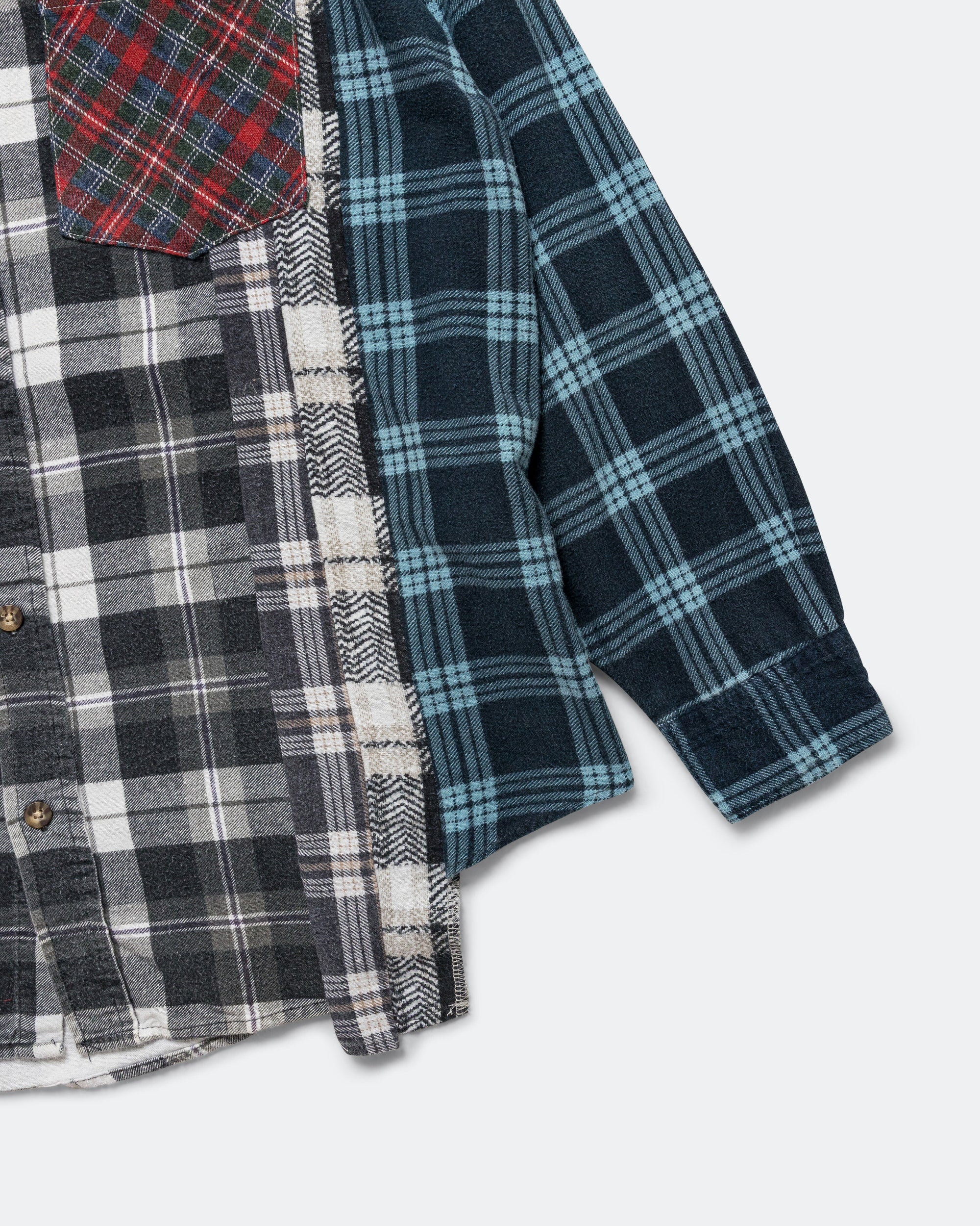 Rebuild Flannel 7 Cuts Shirt SS26 - Small #3 - Image 4