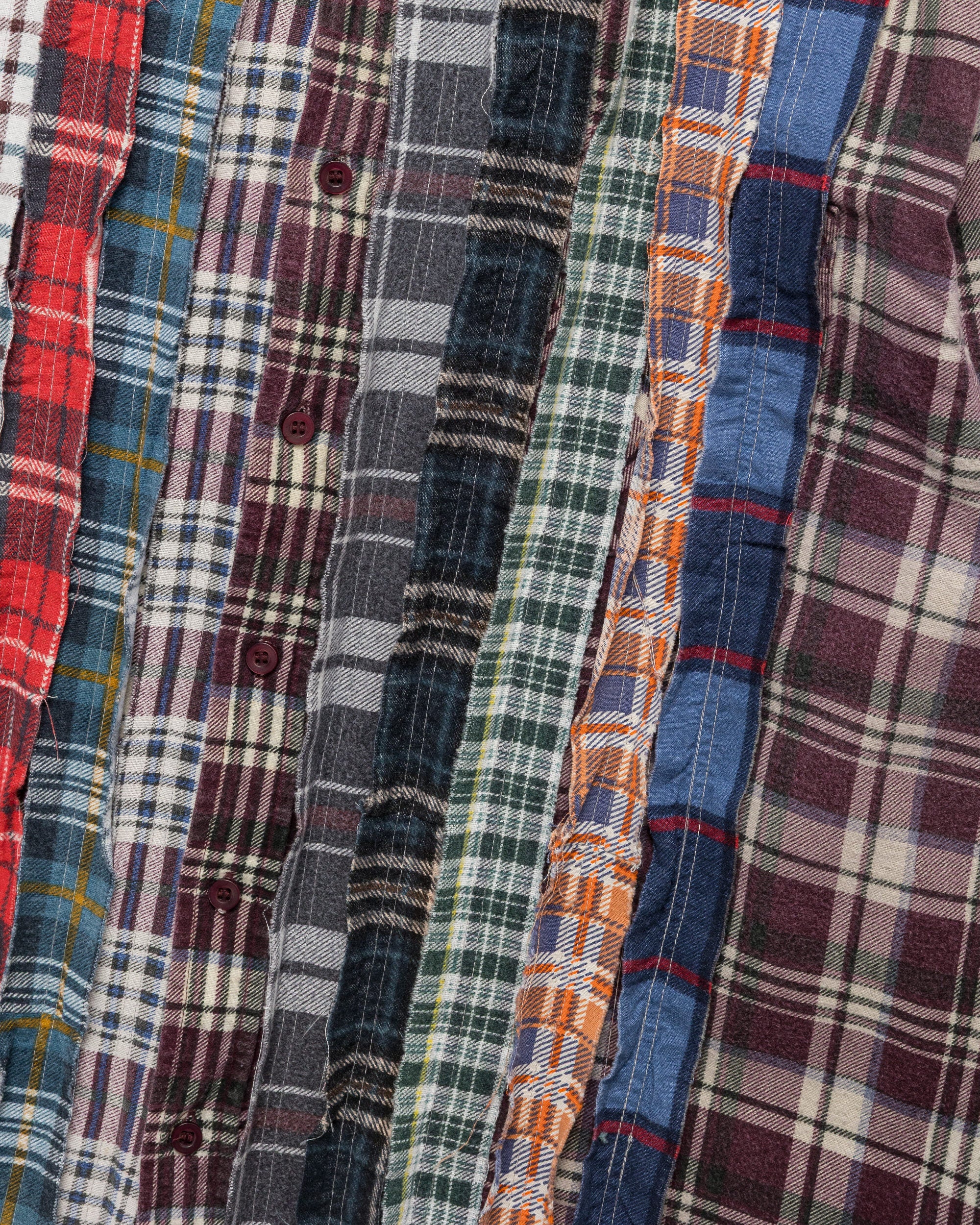 Rebuild Flannel Ribbon Shirt SS26 - Large #1 - Image 3