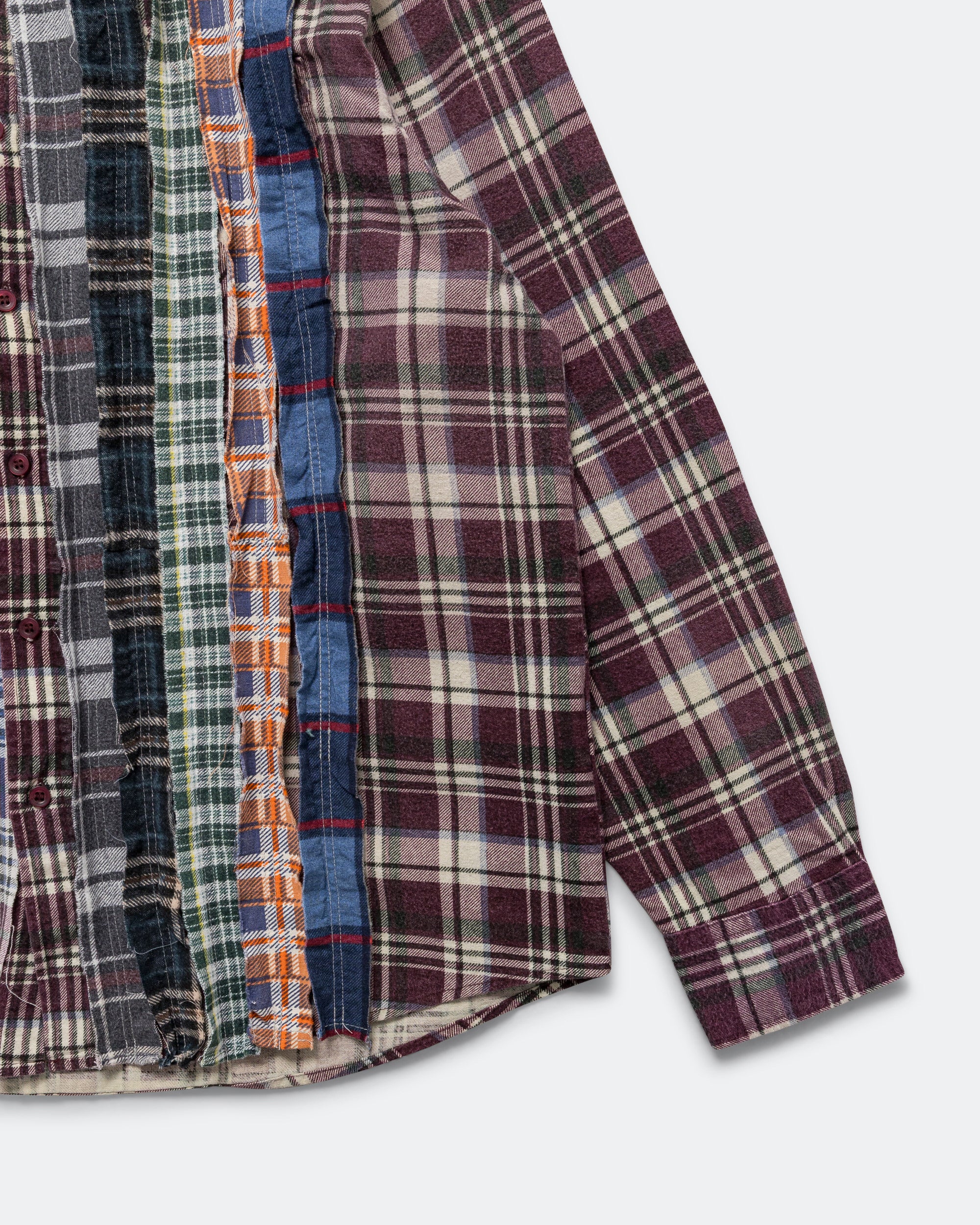 Rebuild Flannel Ribbon Shirt SS26 - Large #1 - Image 4
