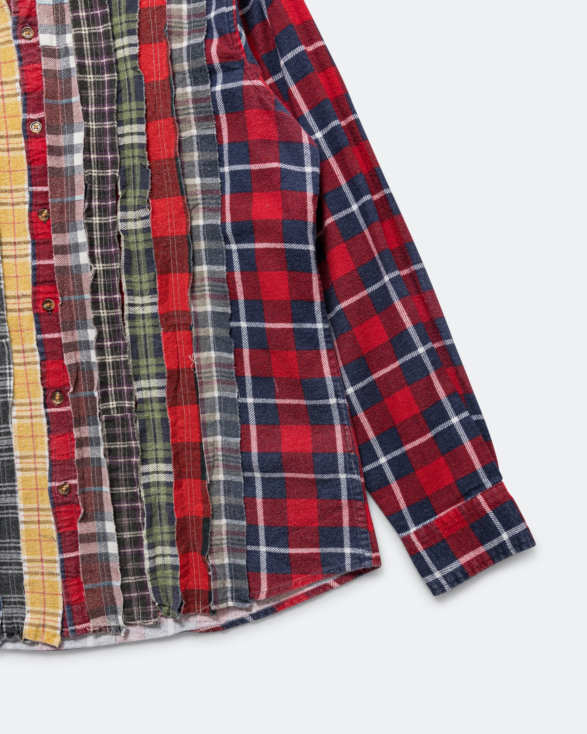Rebuild Flannel Ribbon Shirt SS26 - Medium #3 - Image 4