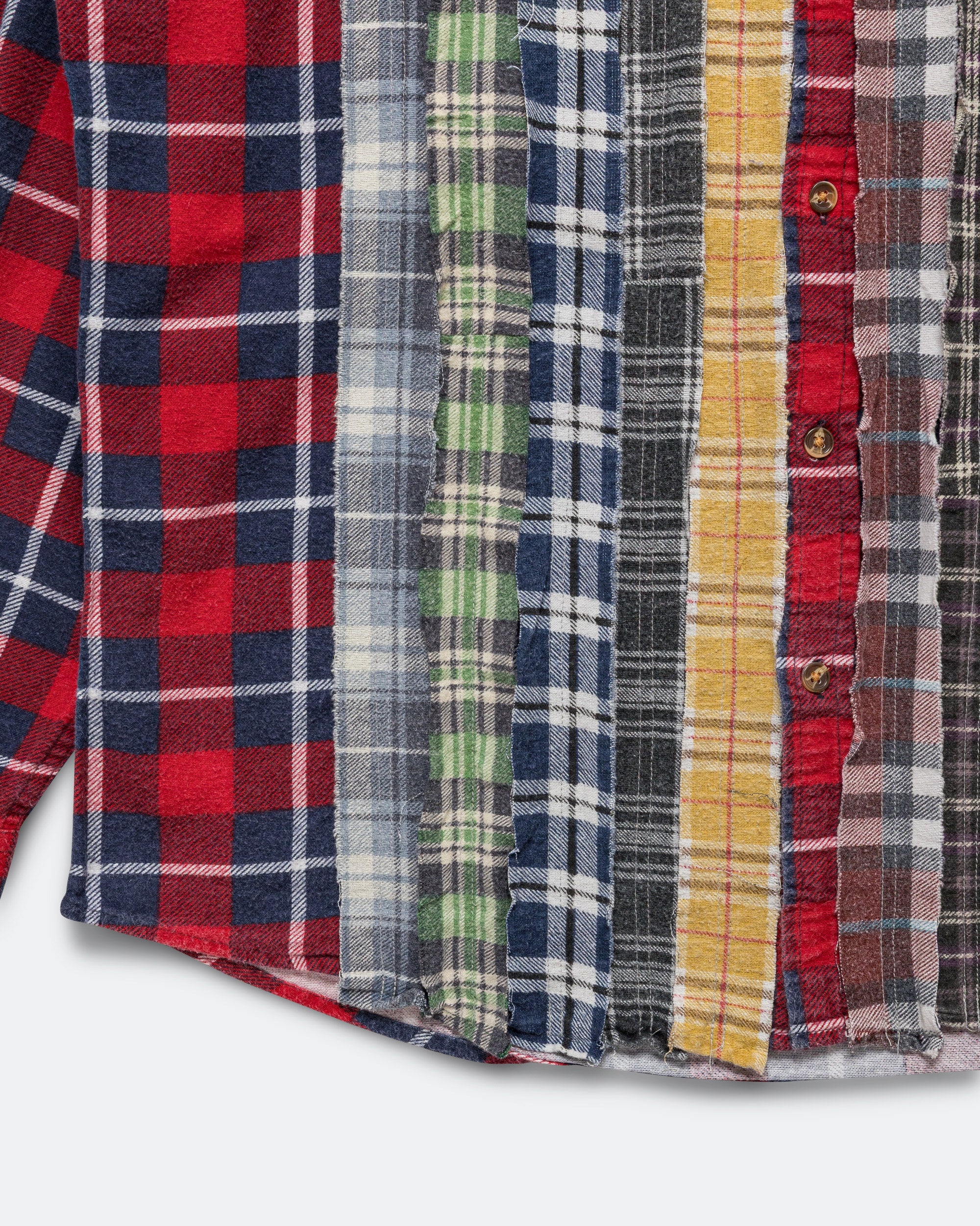 Rebuild Flannel Ribbon Shirt SS26 - Medium #3 - Image 5
