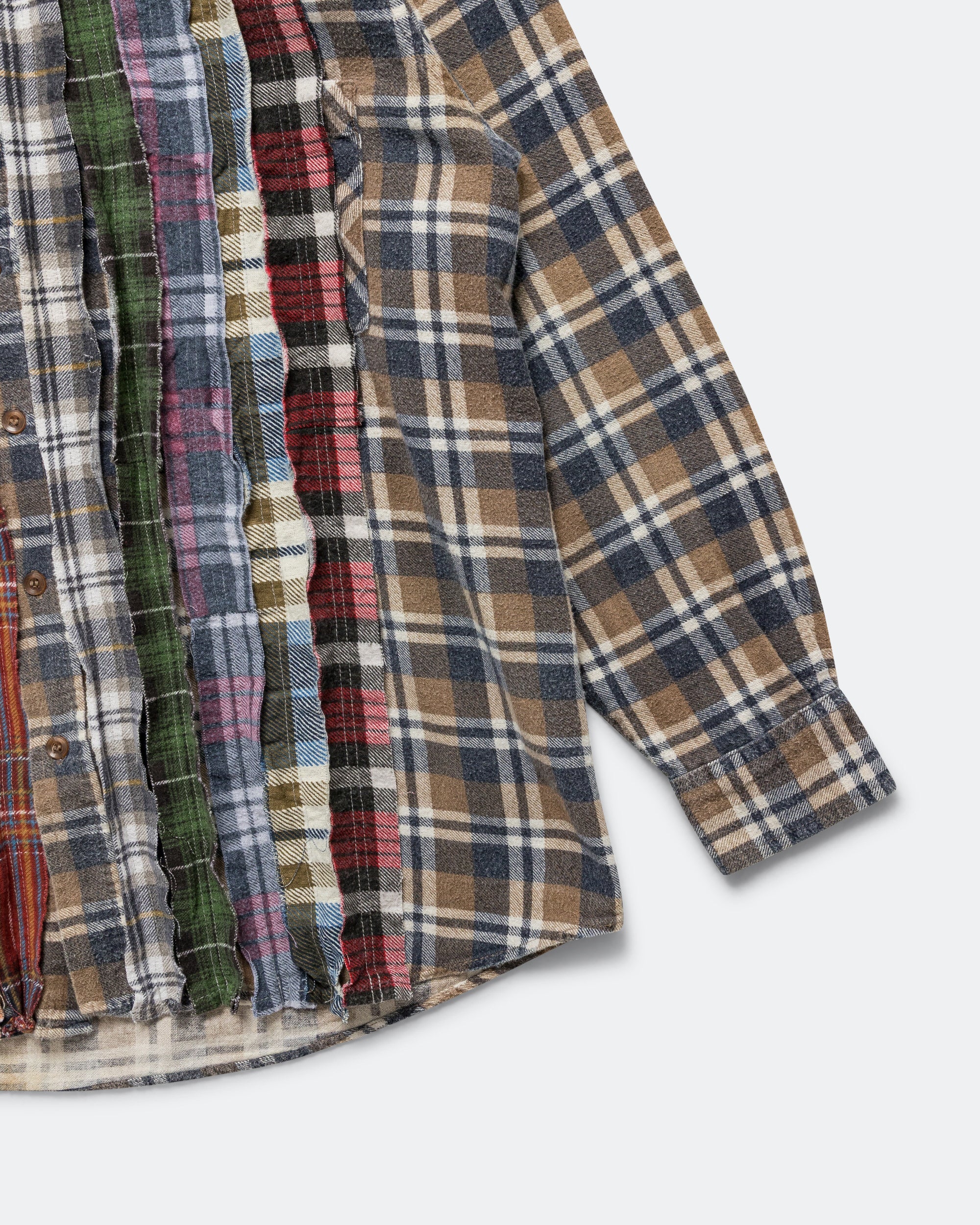 Rebuild Flannel Ribbon Shirt SS26 - Small #3 - Image 4