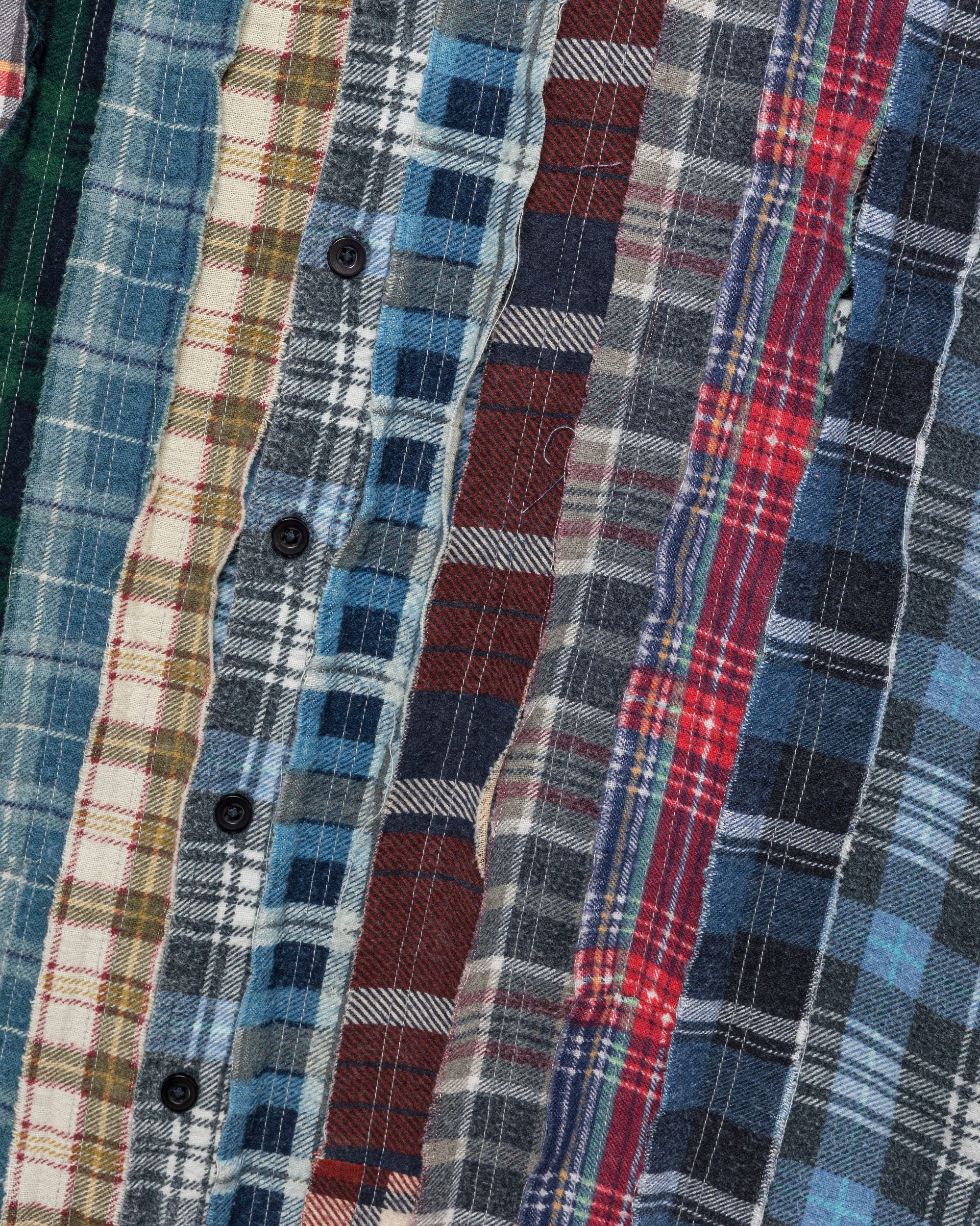 Rebuild Flannel Ribbon Shirt SS26 - X-Small #1 - Image 3