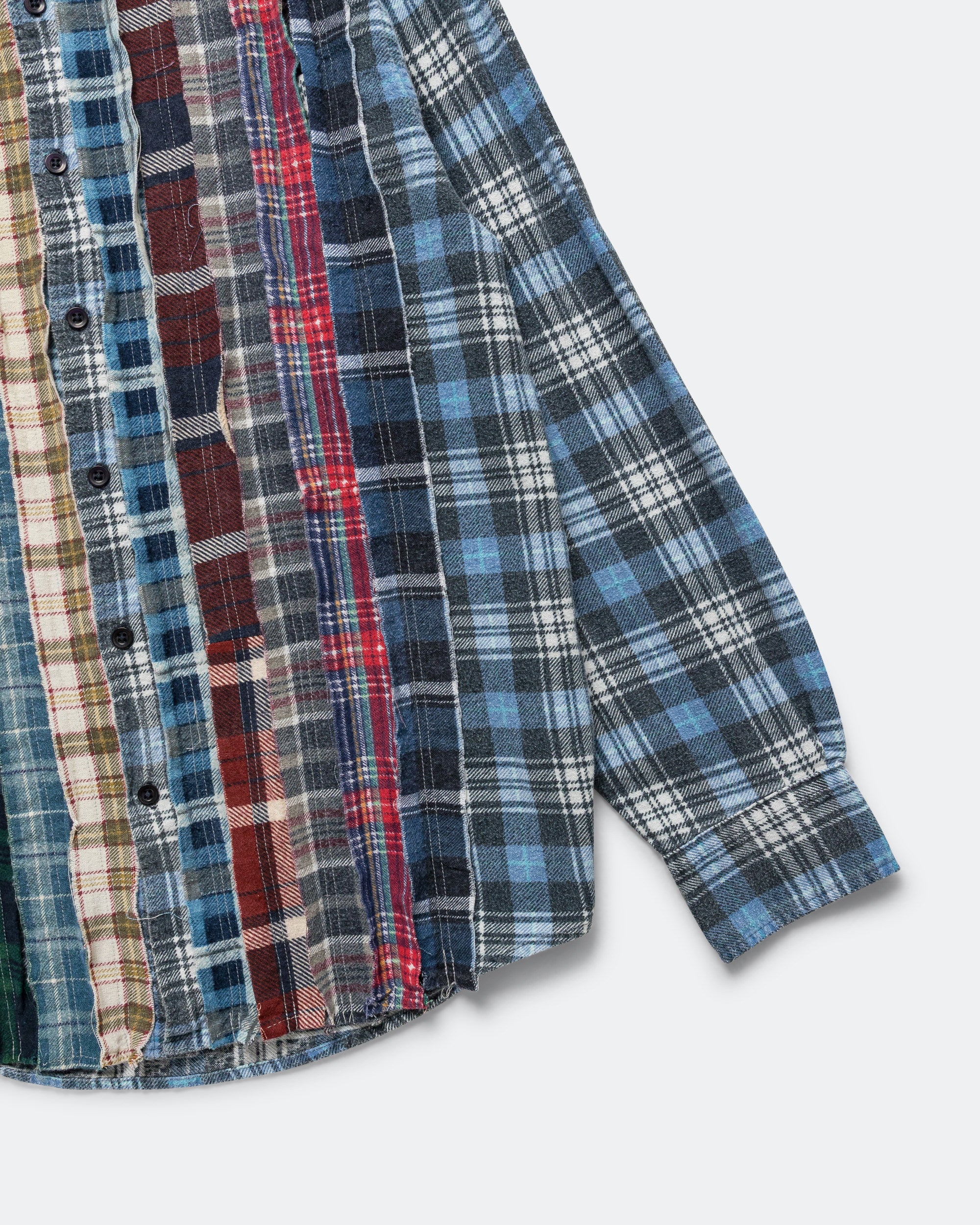 Rebuild Flannel Ribbon Shirt SS26 - X-Small #1 - Image 4