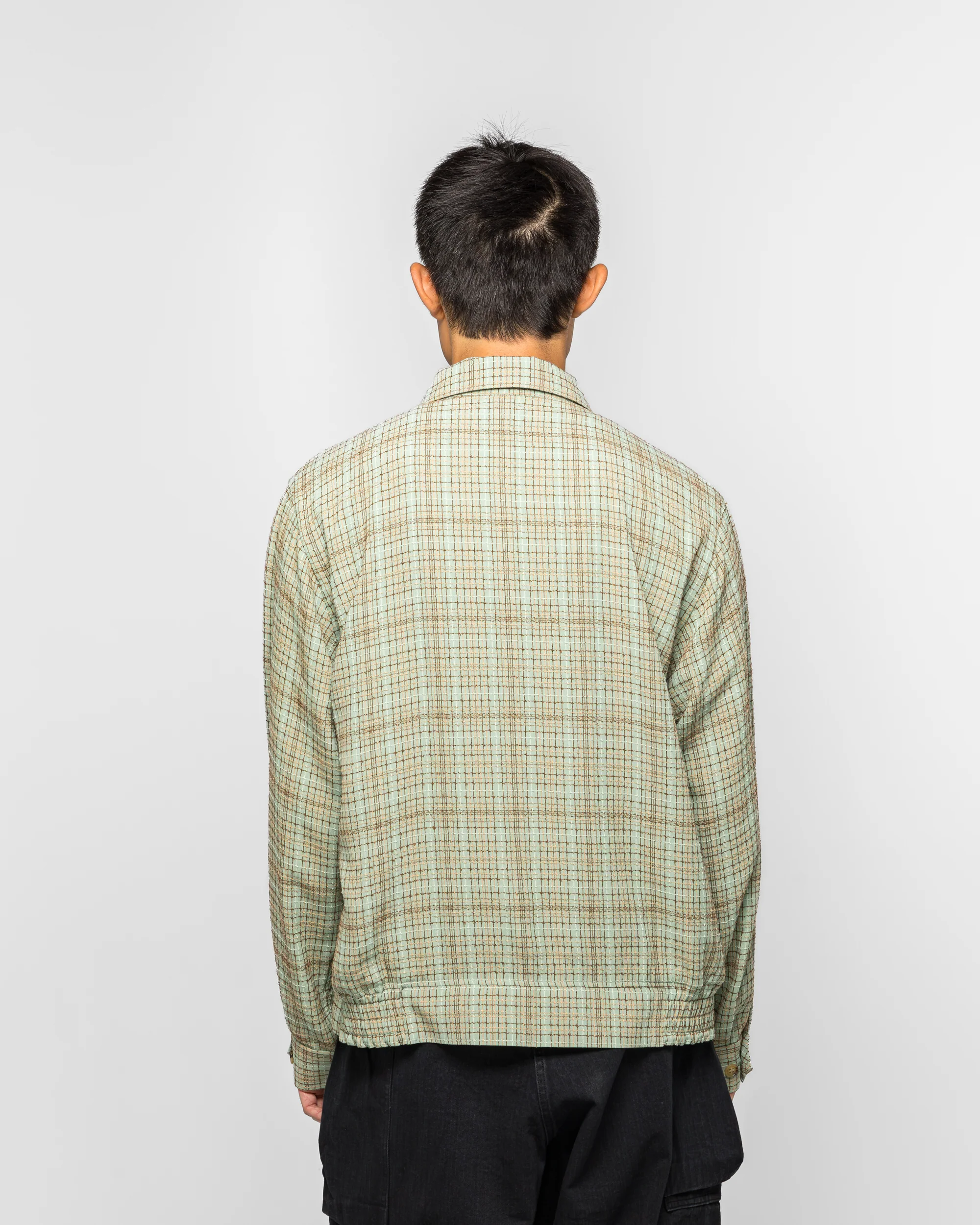 Sports Jacket - Mint Dobby Grid - Image 4