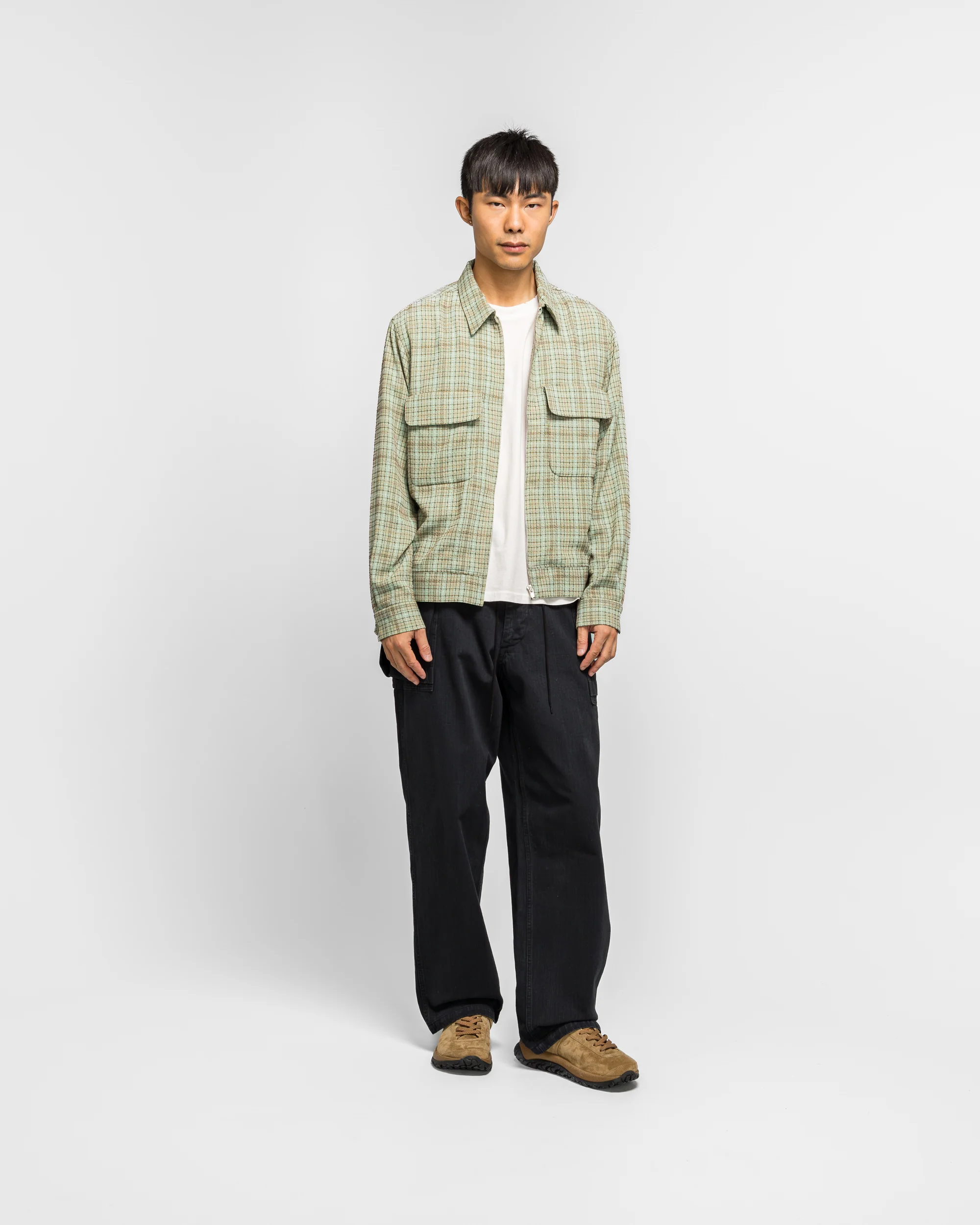 Sports Jacket - Mint Dobby Grid - Image 6