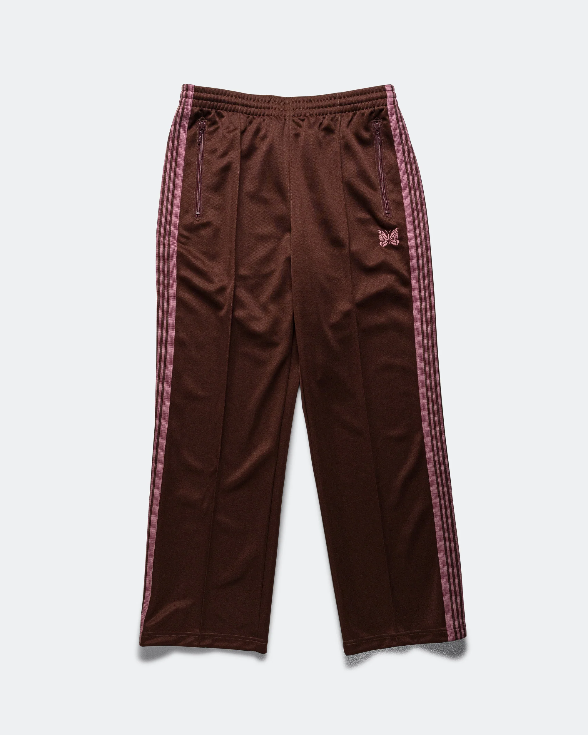 Track Pant - Brown Poly Smooth