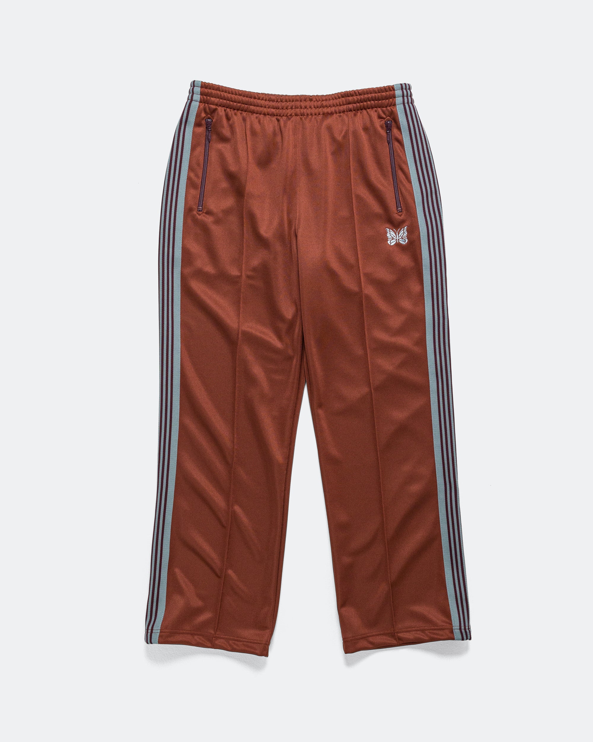 Track Pant - Rust Poly Smooth