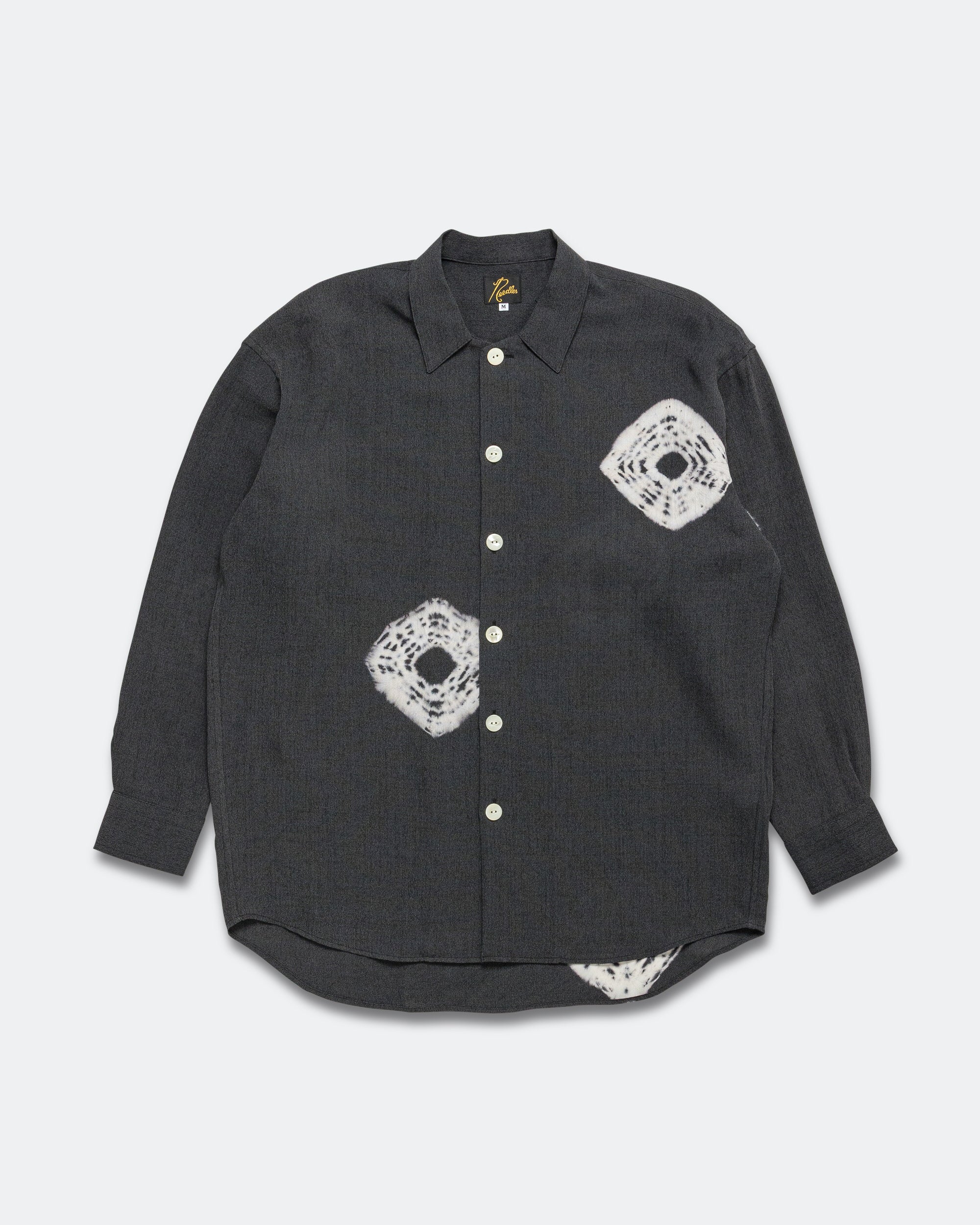 Uncon Shirt - Charcoal Tie Dye/Crepe