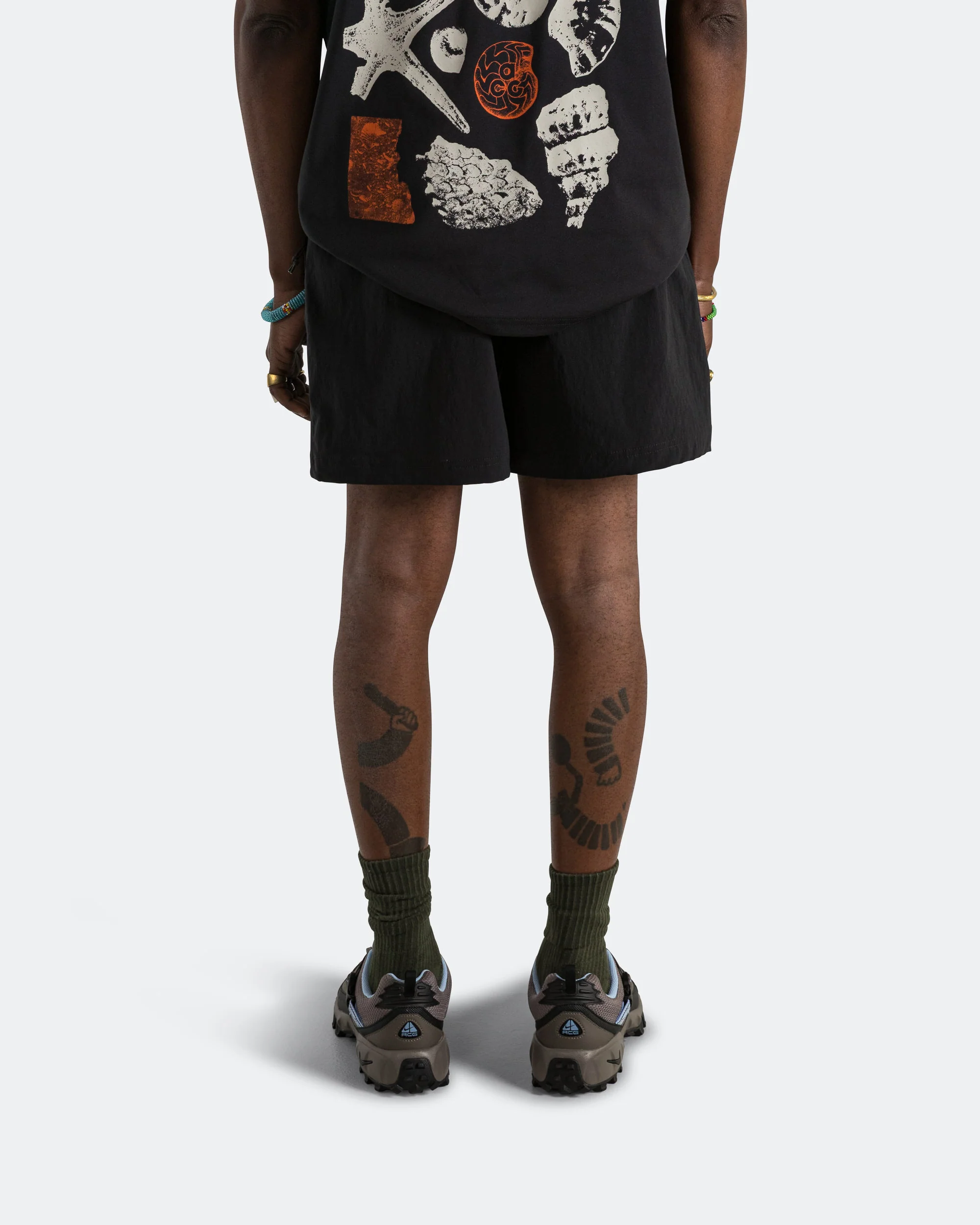 Hike Short - Black/Anthracite-Summit White - Image 5