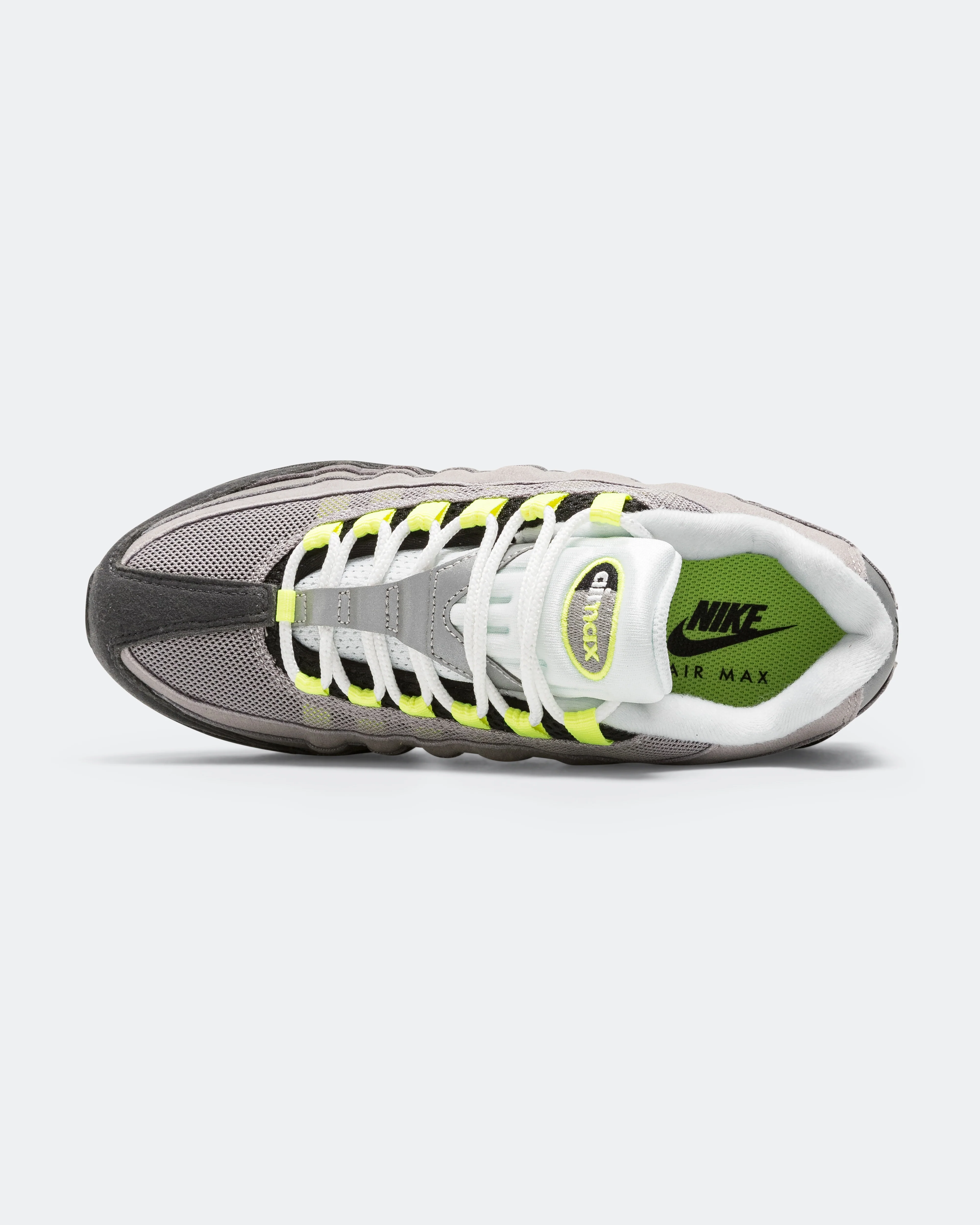 Air Max 95 Big Bubble GS - Black/Neon Yellow-Light Graphite - Image 4