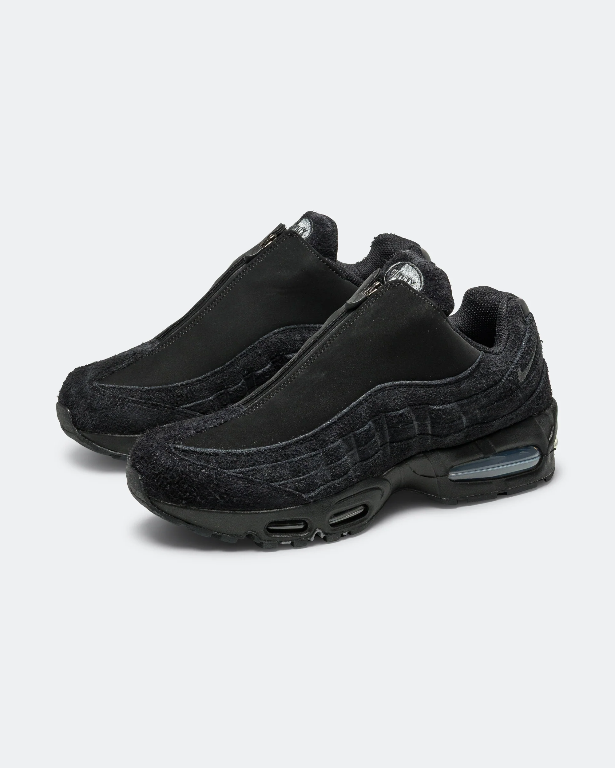 Air Max 95 Big Bubble Zip SP - Black/Anthracite-Metallic Cool Grey - Image 2