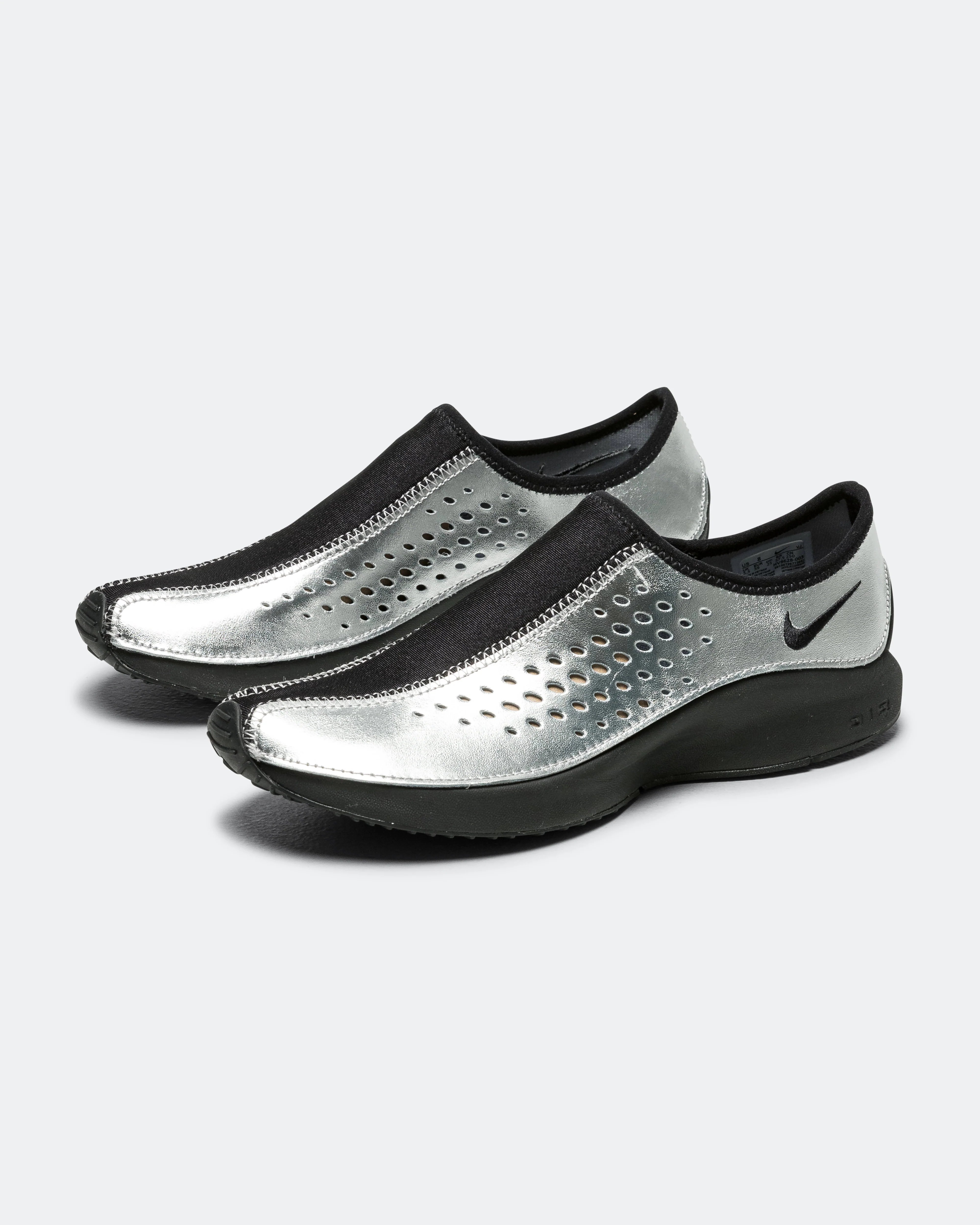 Womens Air Superfly Moc - Metallic Silver/Black - Image 2