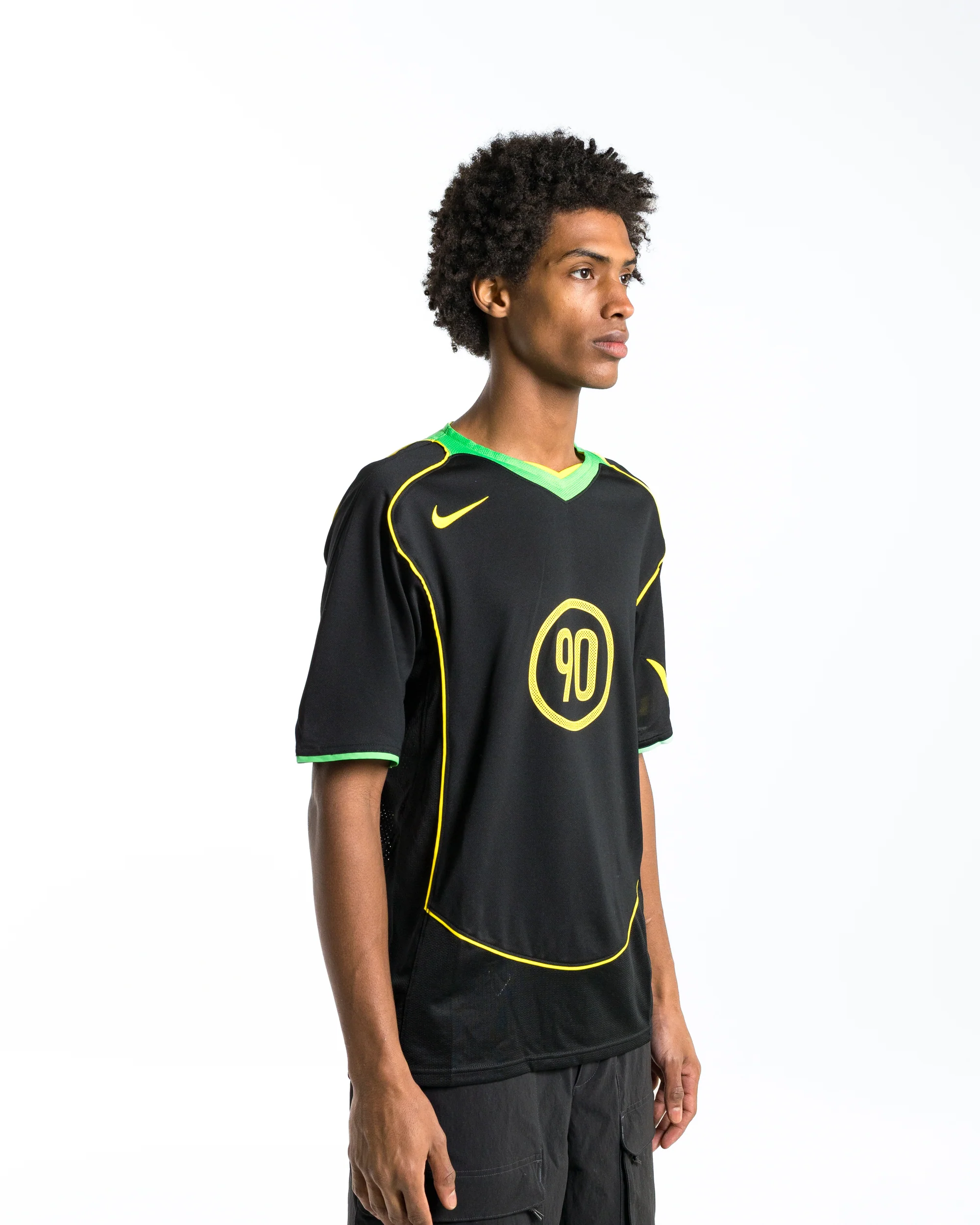 DRI-FIT T90 Energy Jersey - Black/Green Spark-Opti Yellow - Image 3