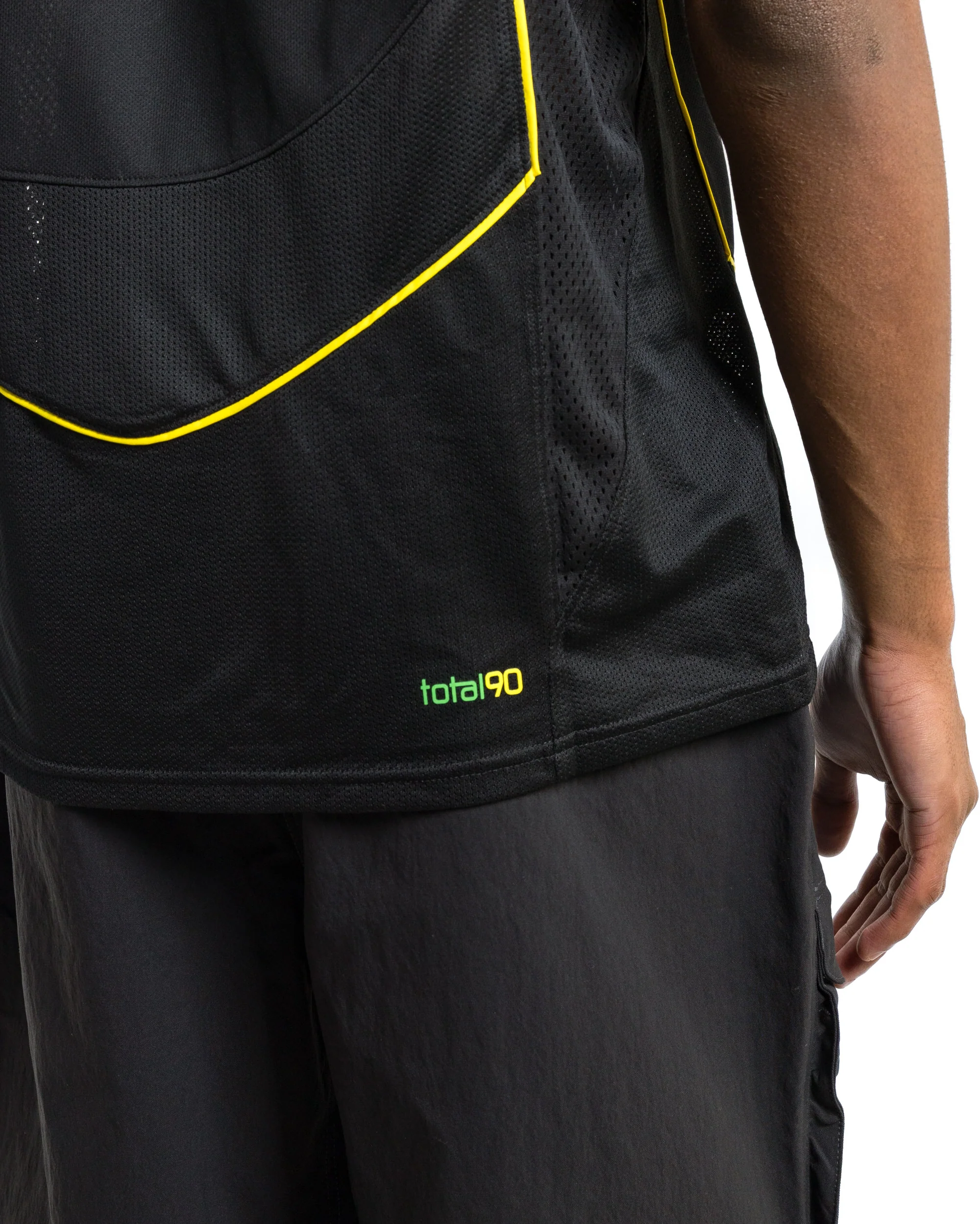 DRI-FIT T90 Energy Jersey - Black/Green Spark-Opti Yellow - Image 5
