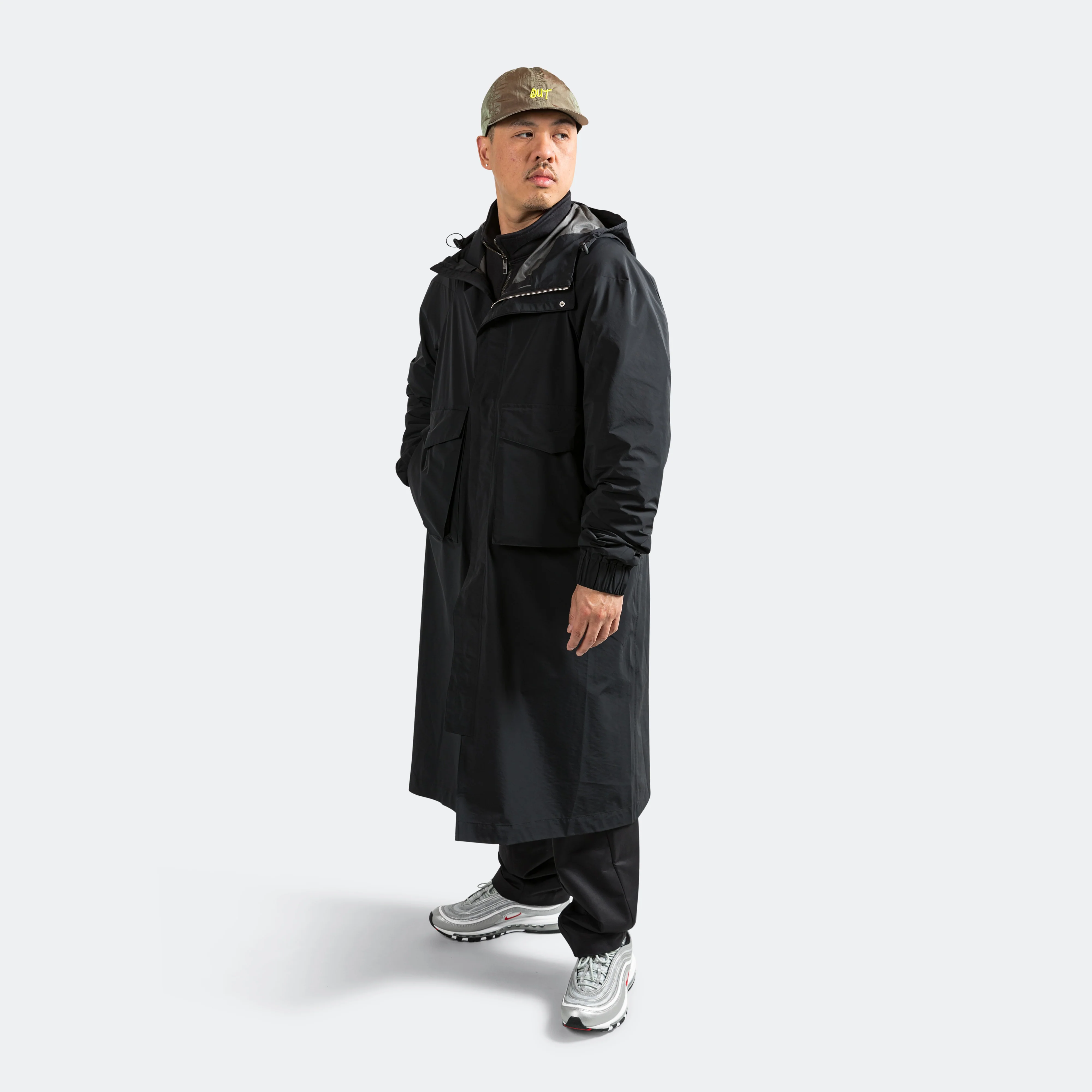 ESC Woven Parka - Black - Image 5