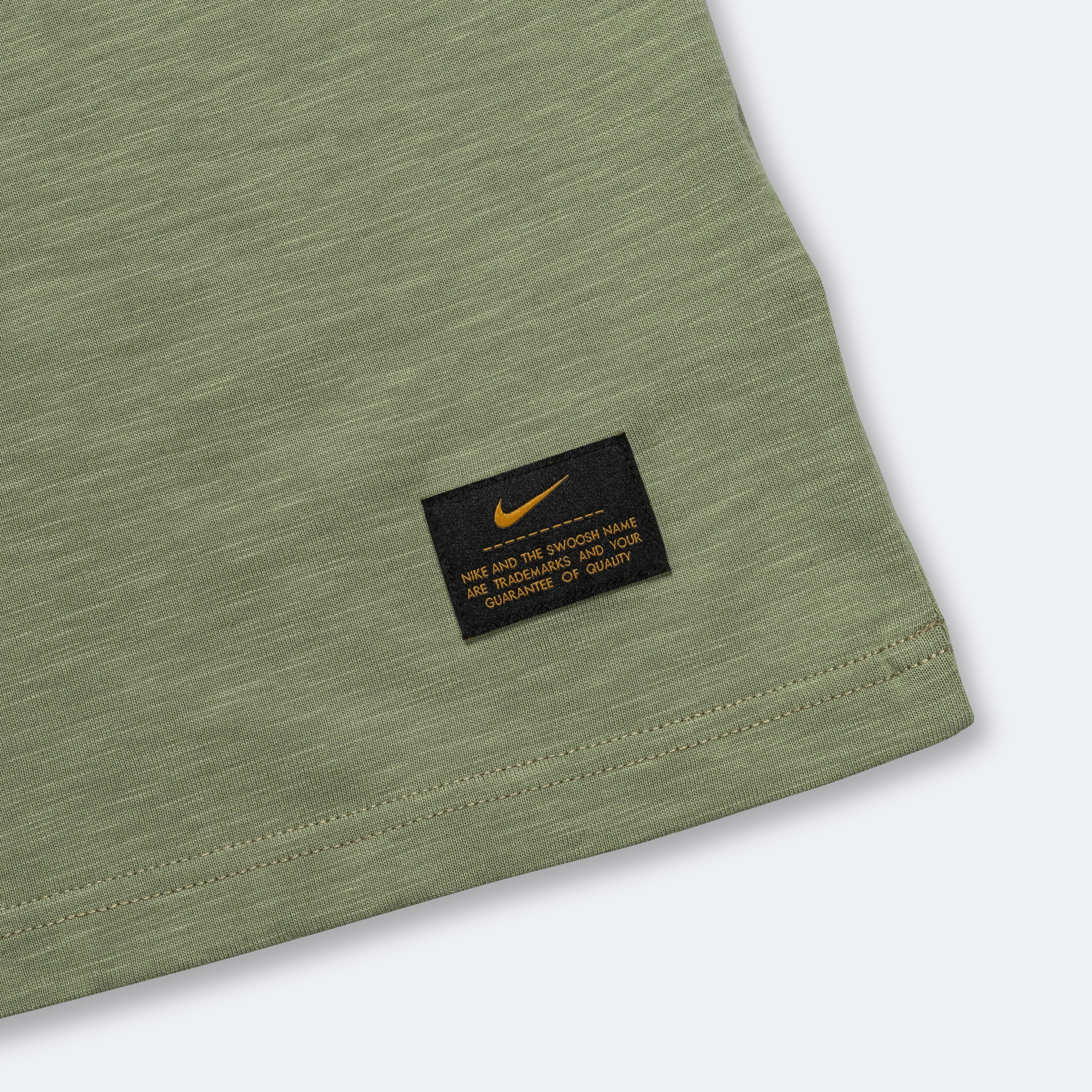 Nike Life SS Knit Top - Oil Green - Image 4