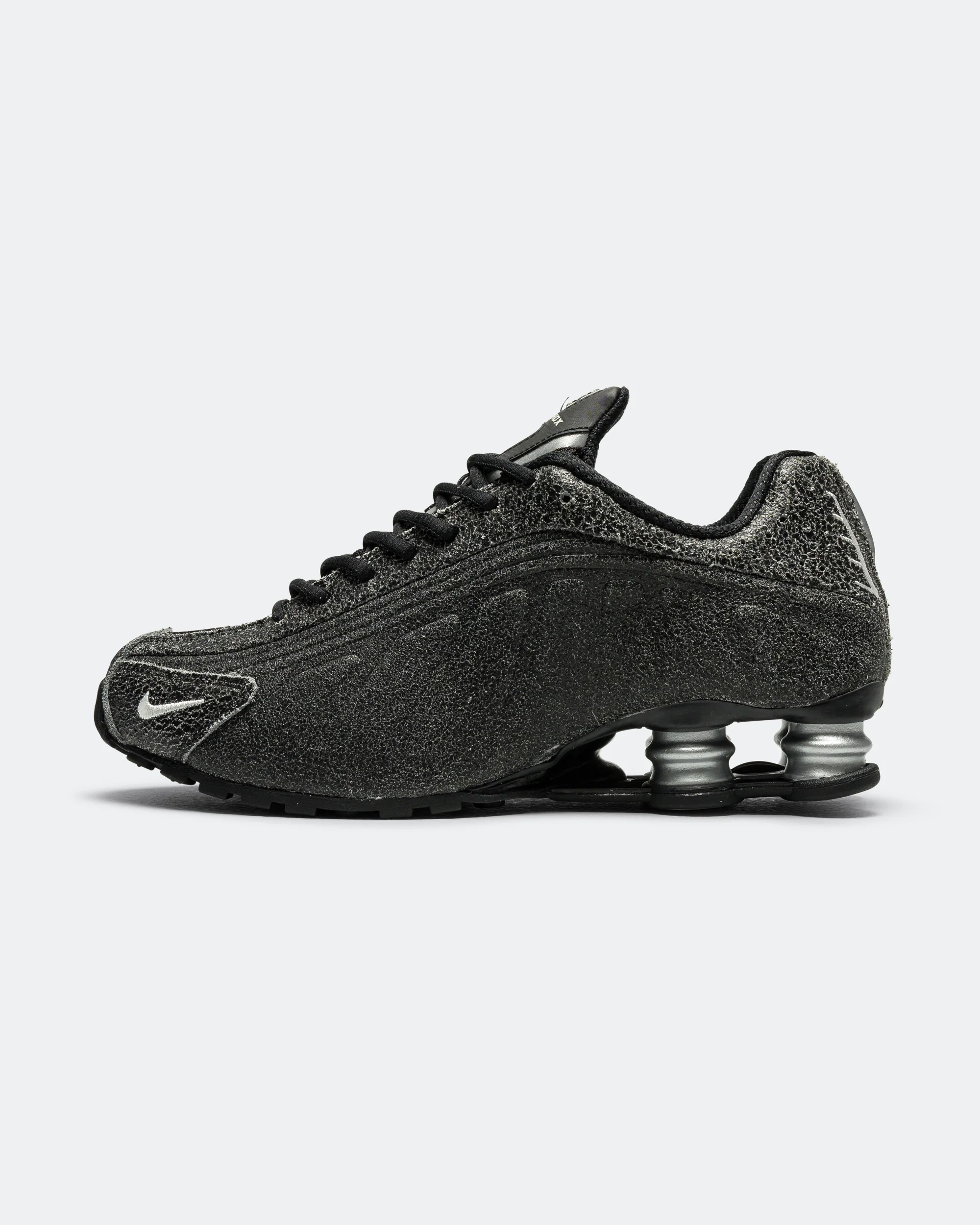 Shox R4 QS - Black/Sail-LT Smoke Grey-Metallic Silver