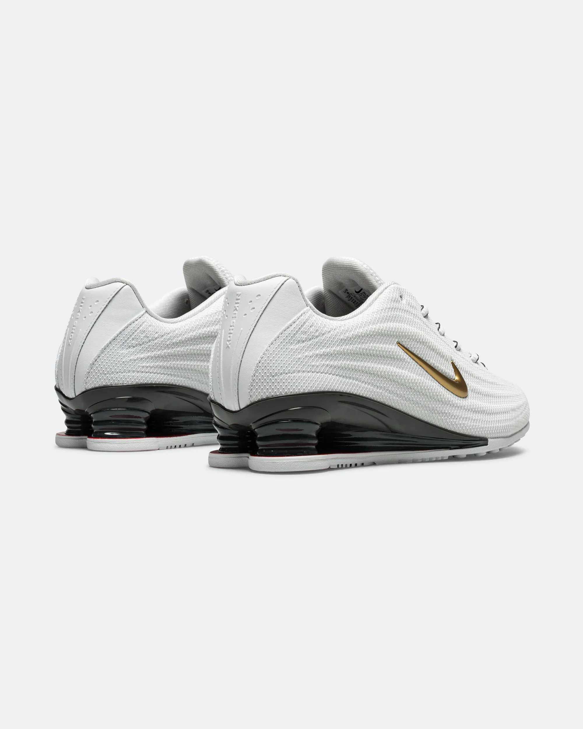 Womens Shox Z - White/Metallic Gold-Varsity Red - Image 3