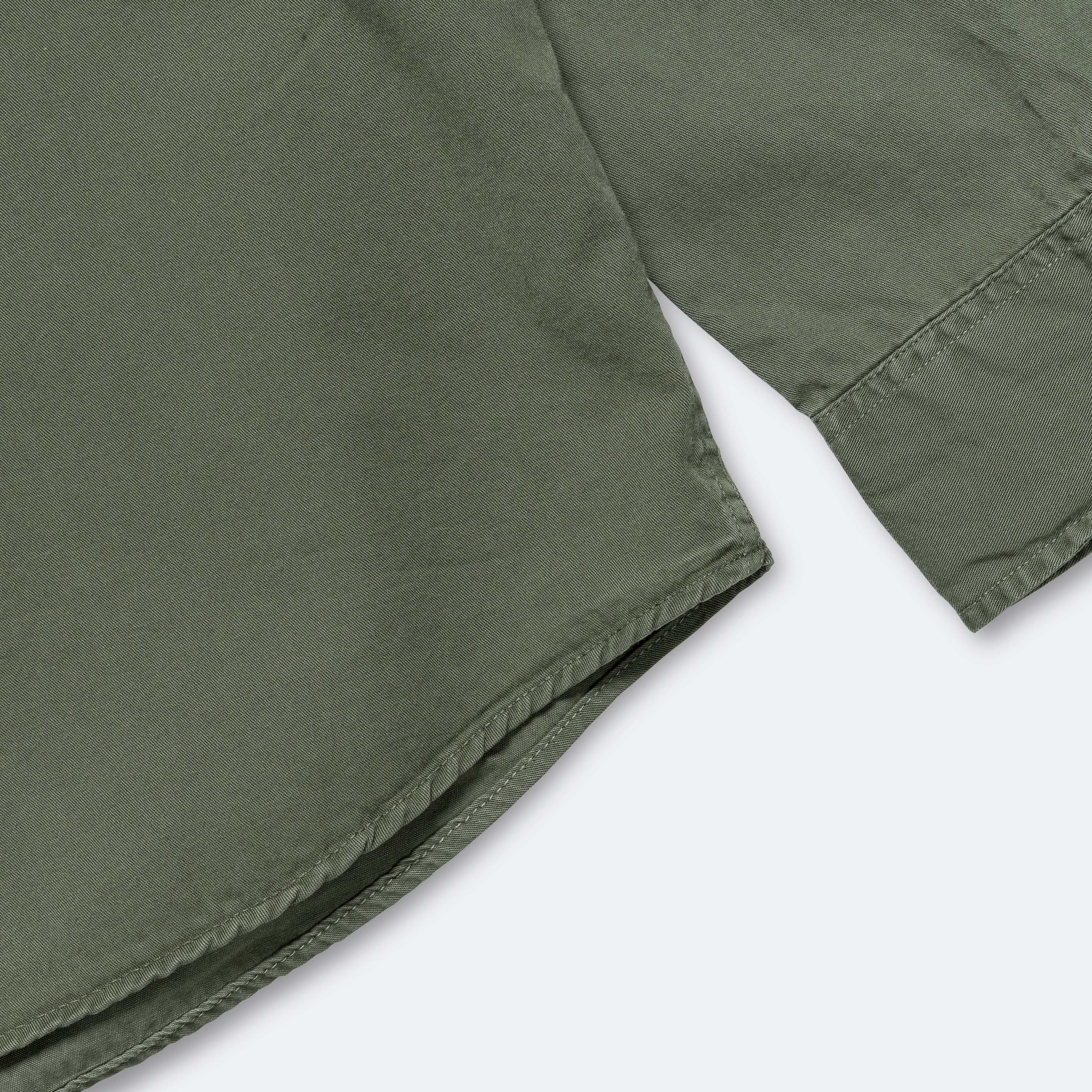 Anton Light Twill Shirt - Spruce Green - Image 6