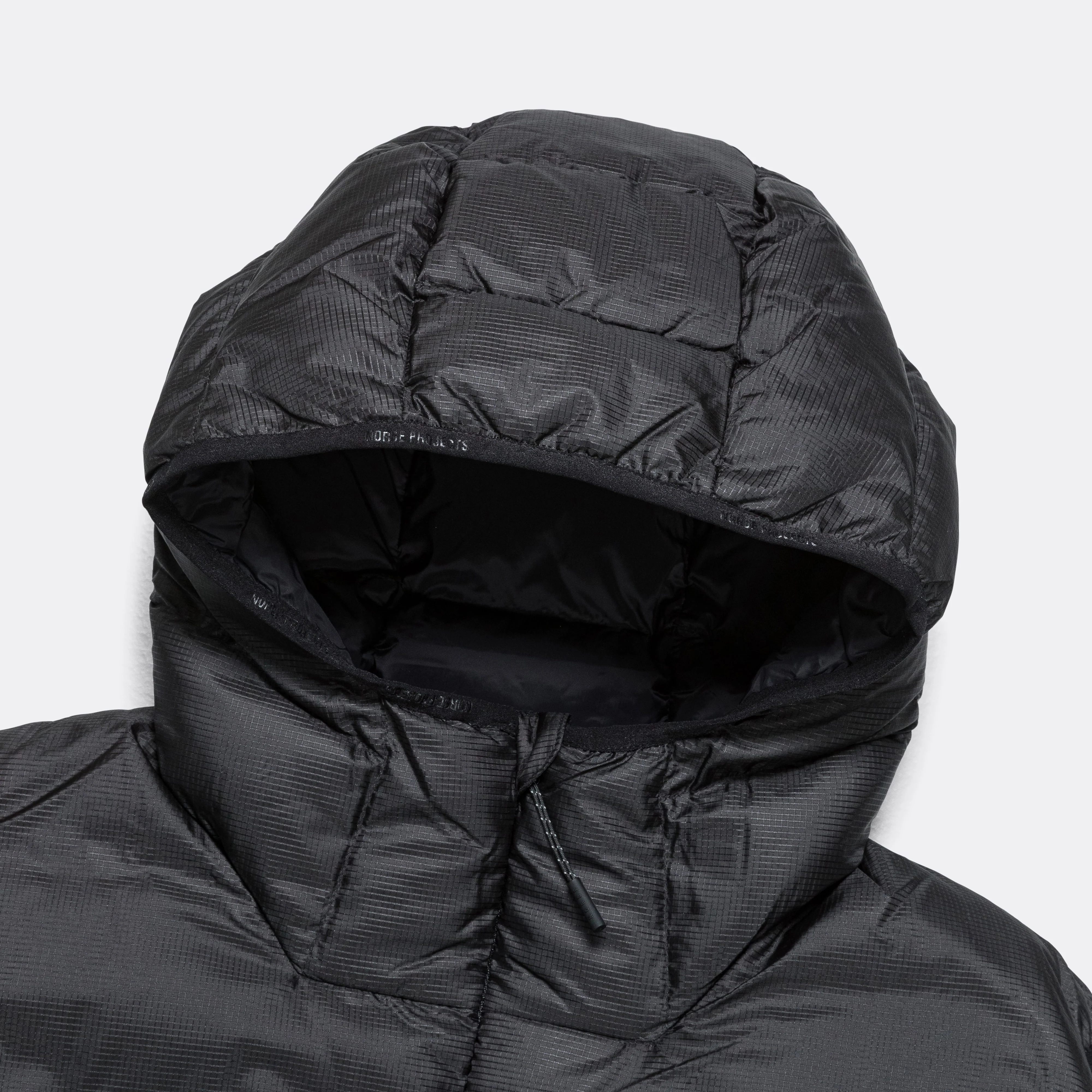 Pasmo Rip Hooded Down Gilet - Black - Image 3