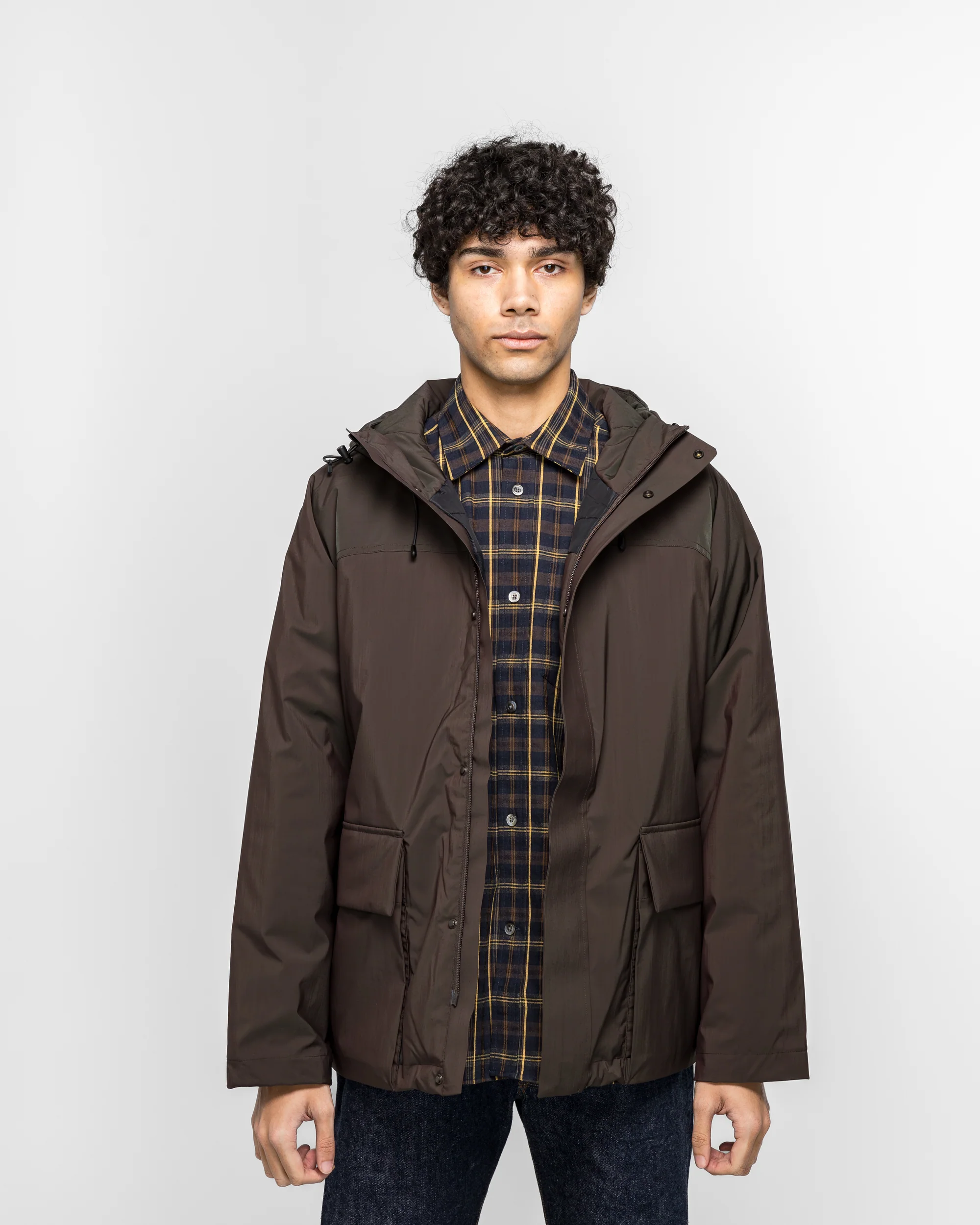 Herluf Alpinix Smart Merino Jacket - Seal Brown - Image 2