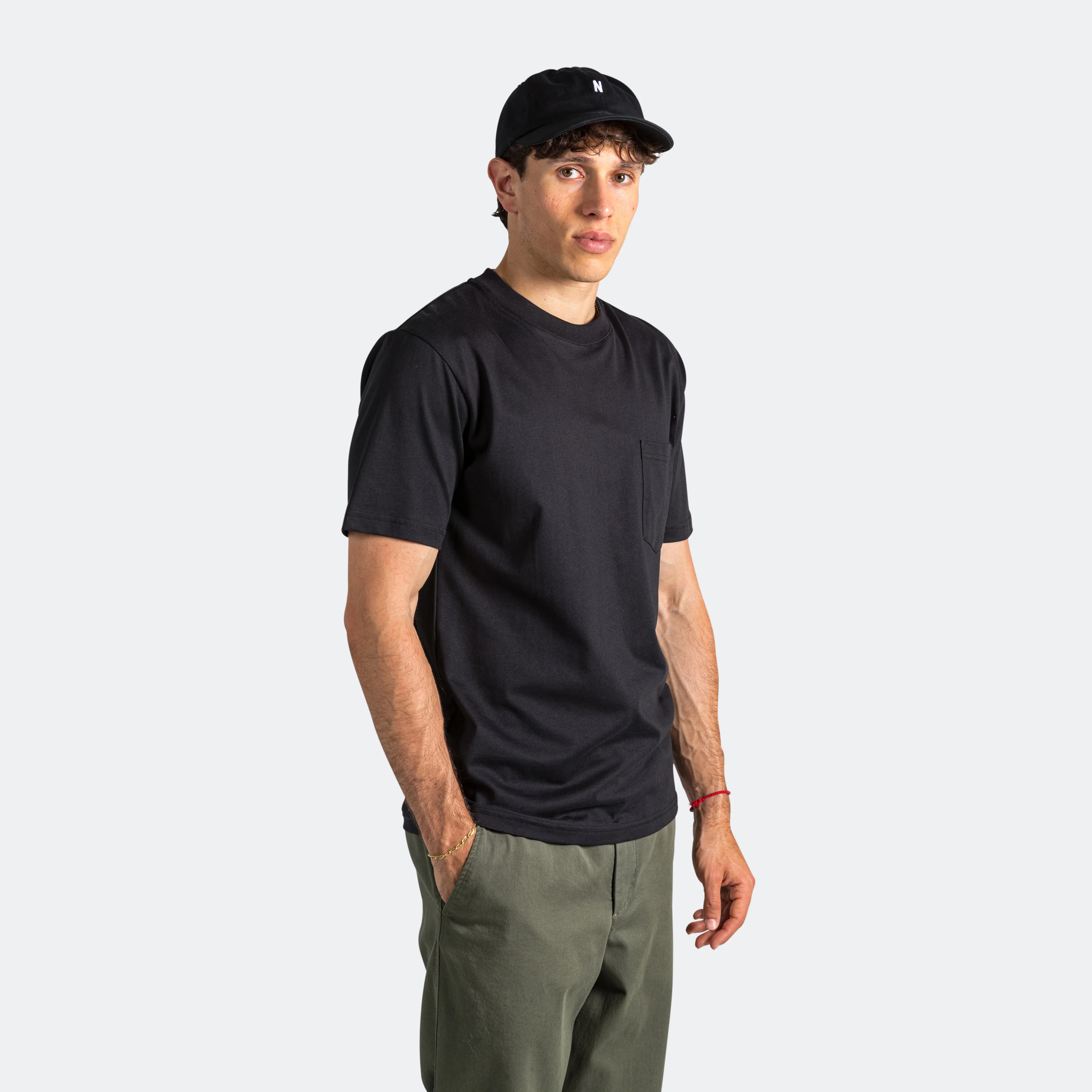 Johannes Pocket T-Shirt - Black - Image 7
