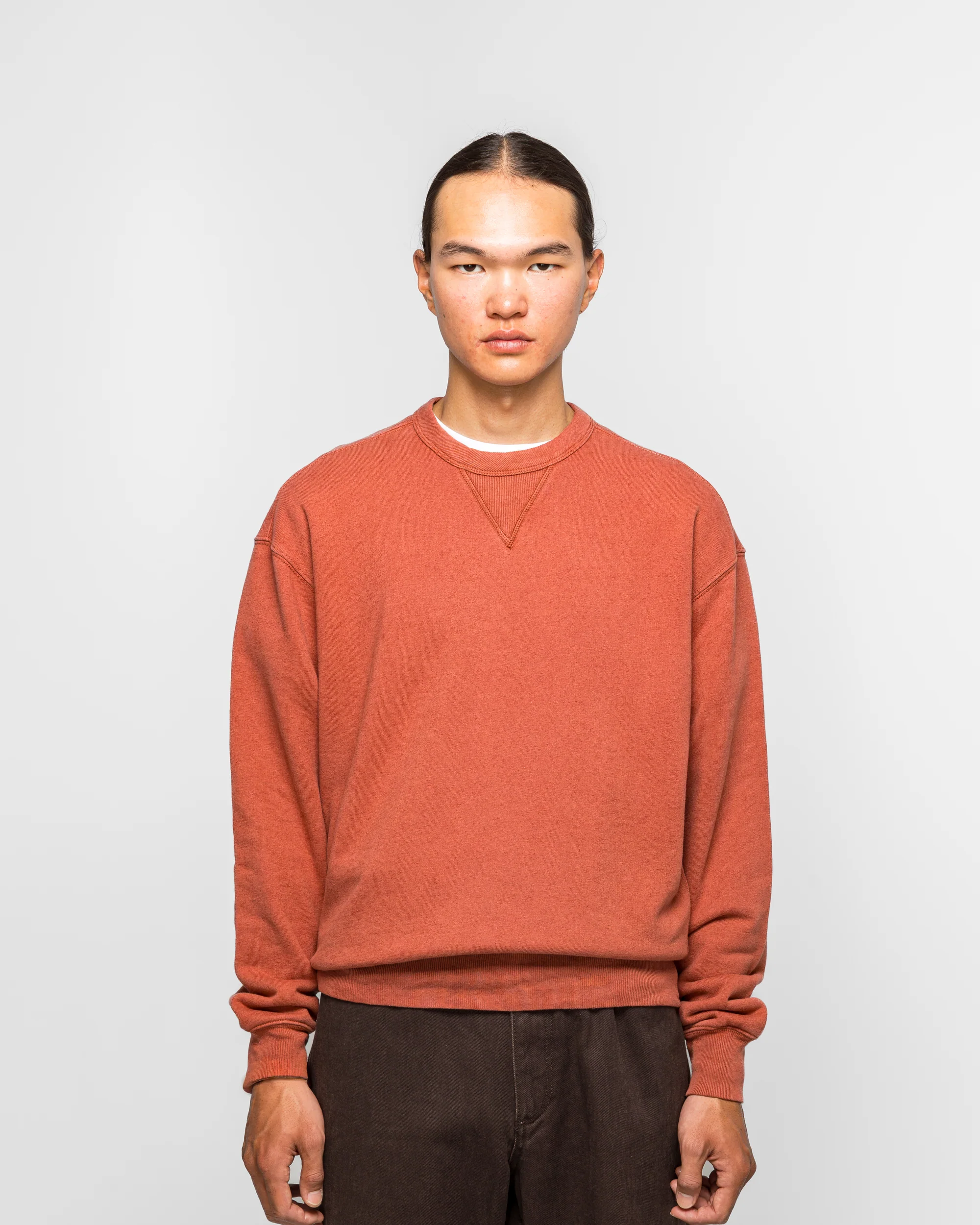 Kulhuse Cotton Linen Loopback Sweatshirt - Cowhide - Image 2