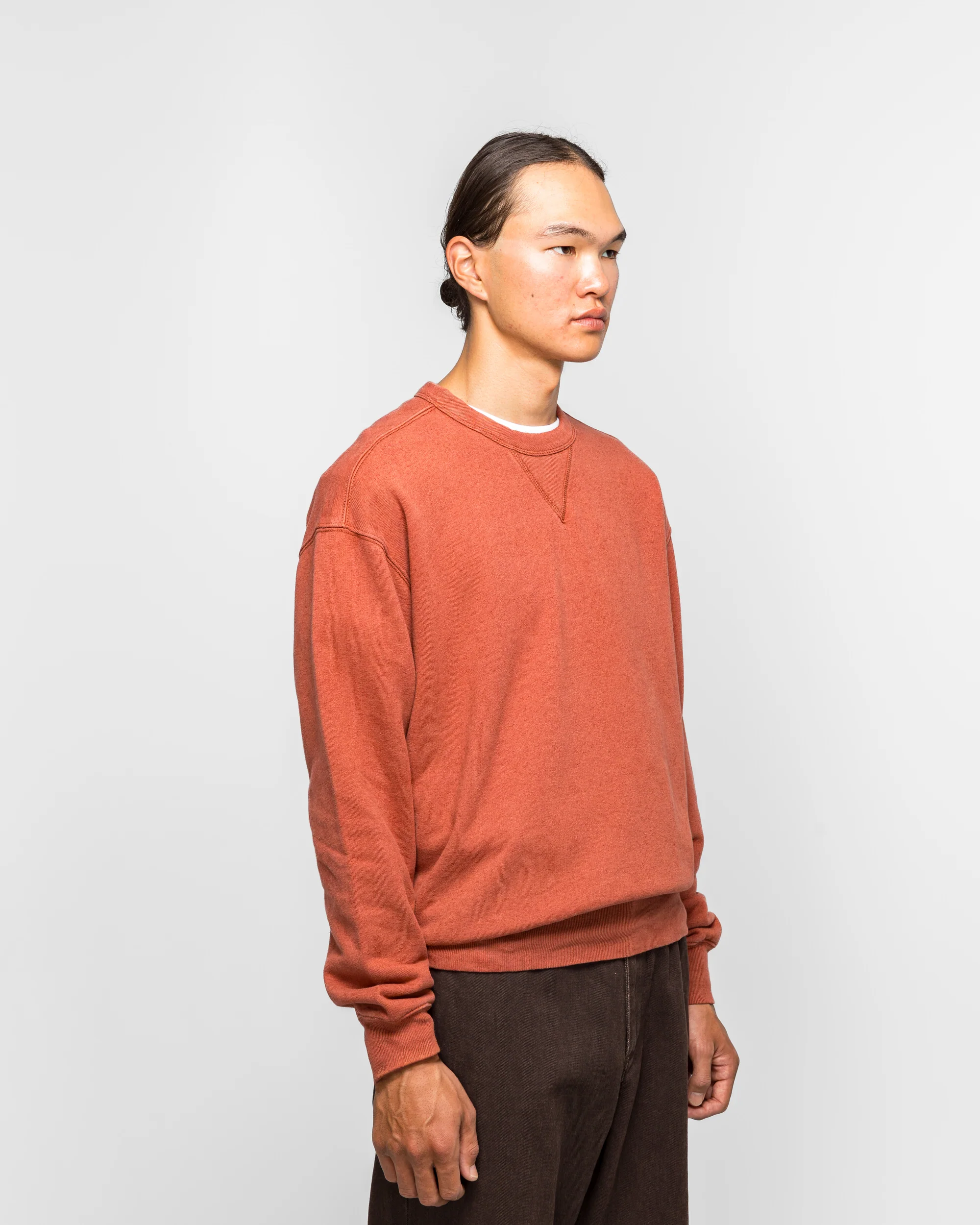 Kulhuse Cotton Linen Loopback Sweatshirt - Cowhide - Image 3