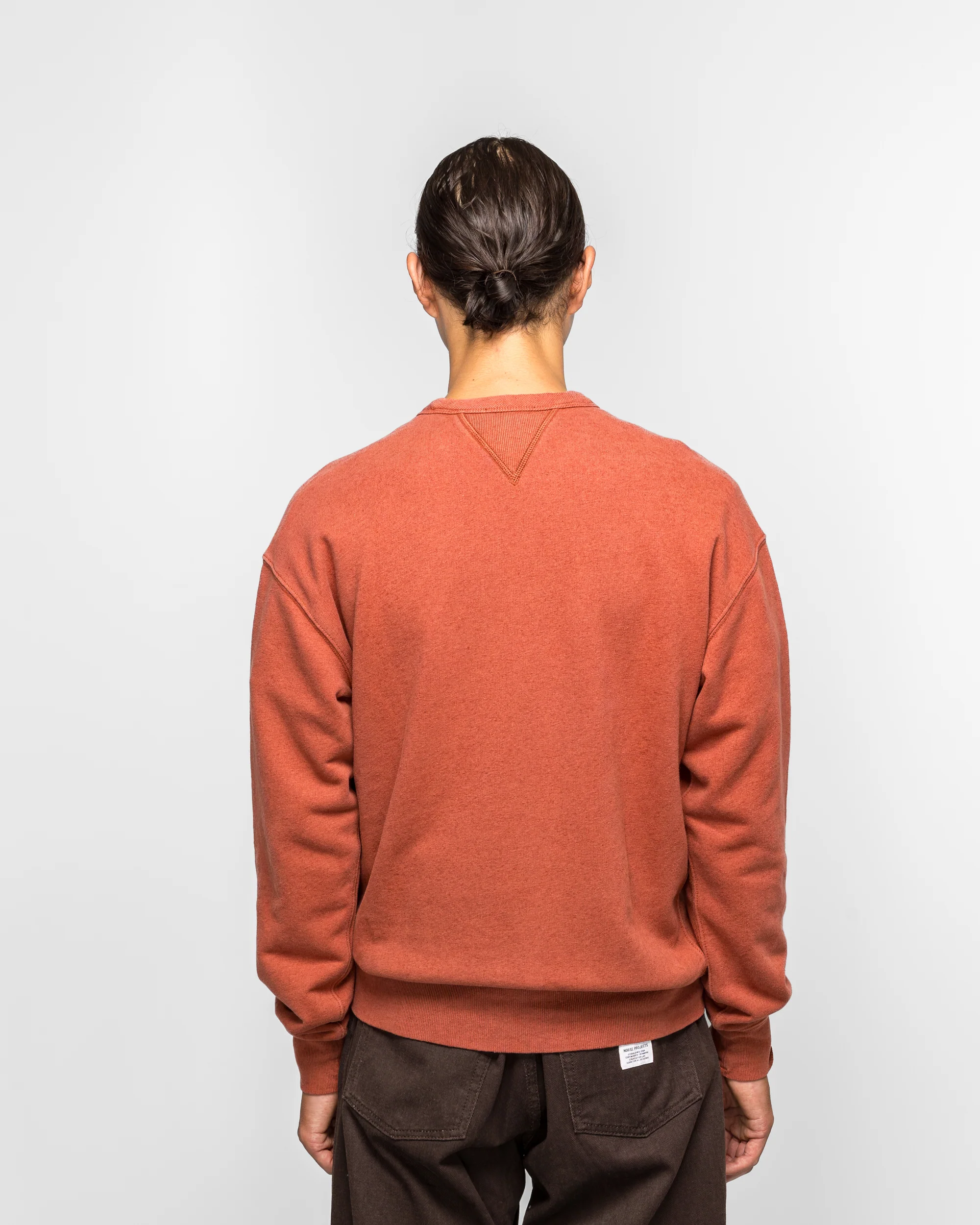Kulhuse Cotton Linen Loopback Sweatshirt - Cowhide - Image 4