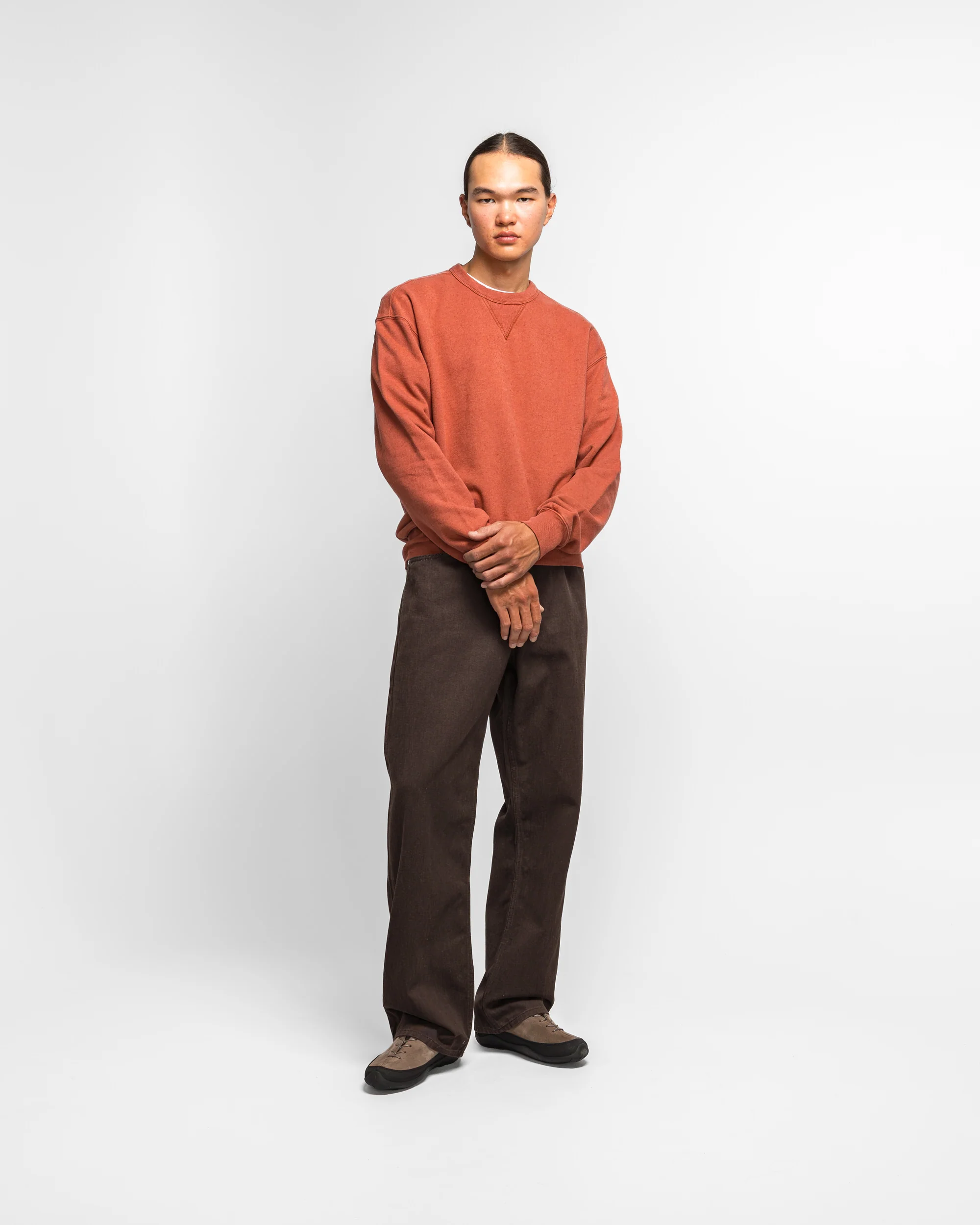 Kulhuse Cotton Linen Loopback Sweatshirt - Cowhide - Image 5