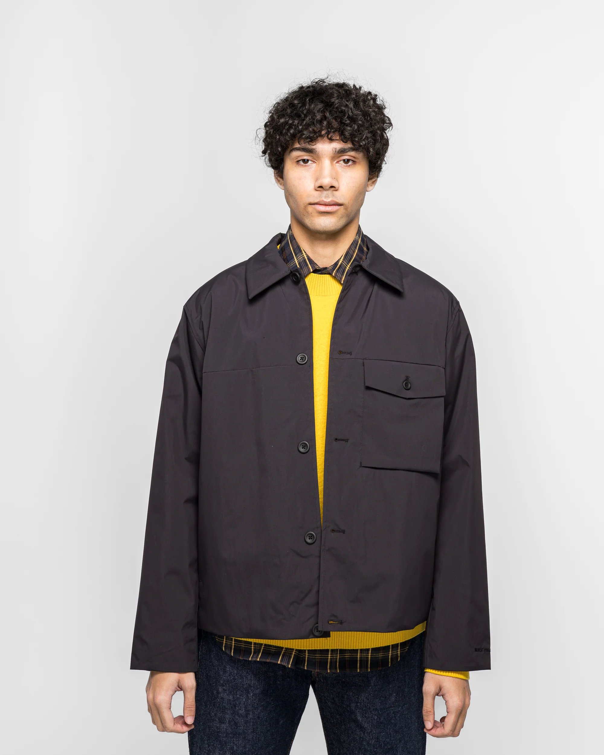 Marcus Windstopper Overshirt - Black - Image 2