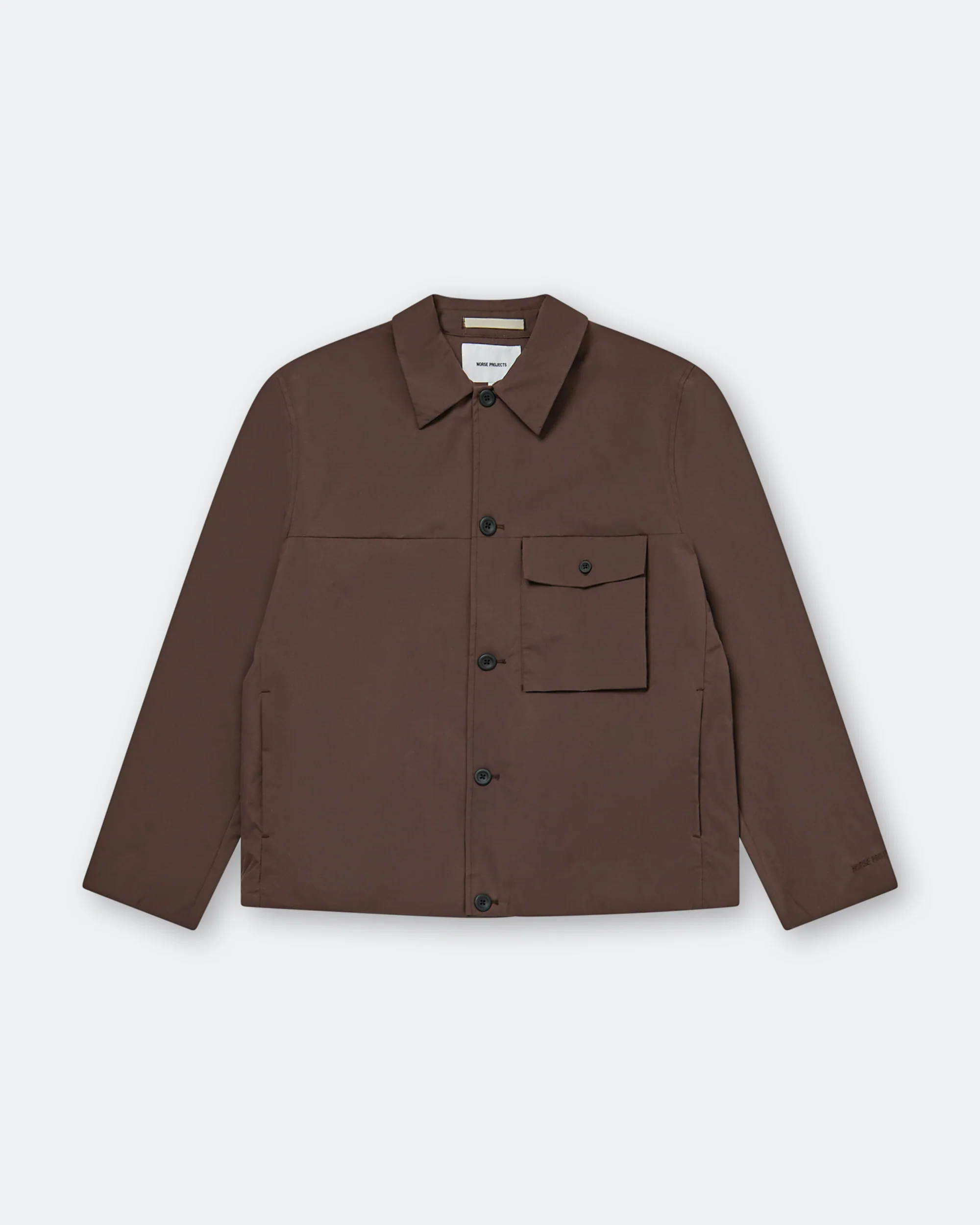 Marcus Windstopper Overshirt - Seal Brown