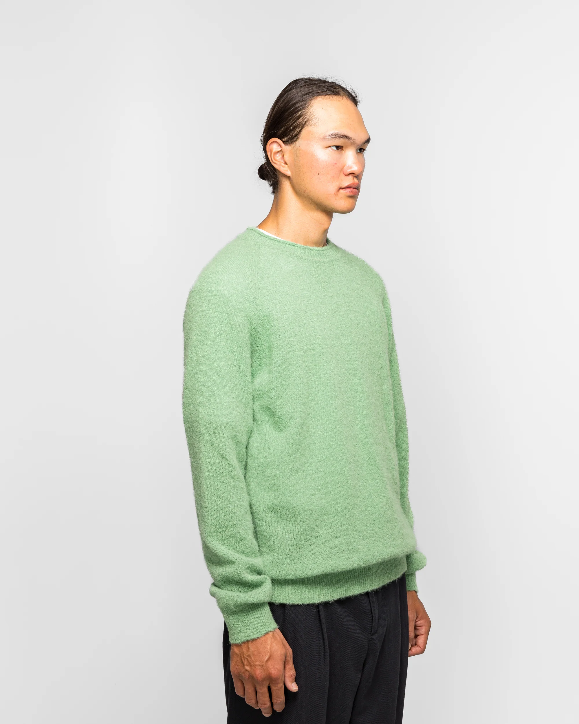 Nordrevik Baby Alpaca Sweater - Peapod - Image 3