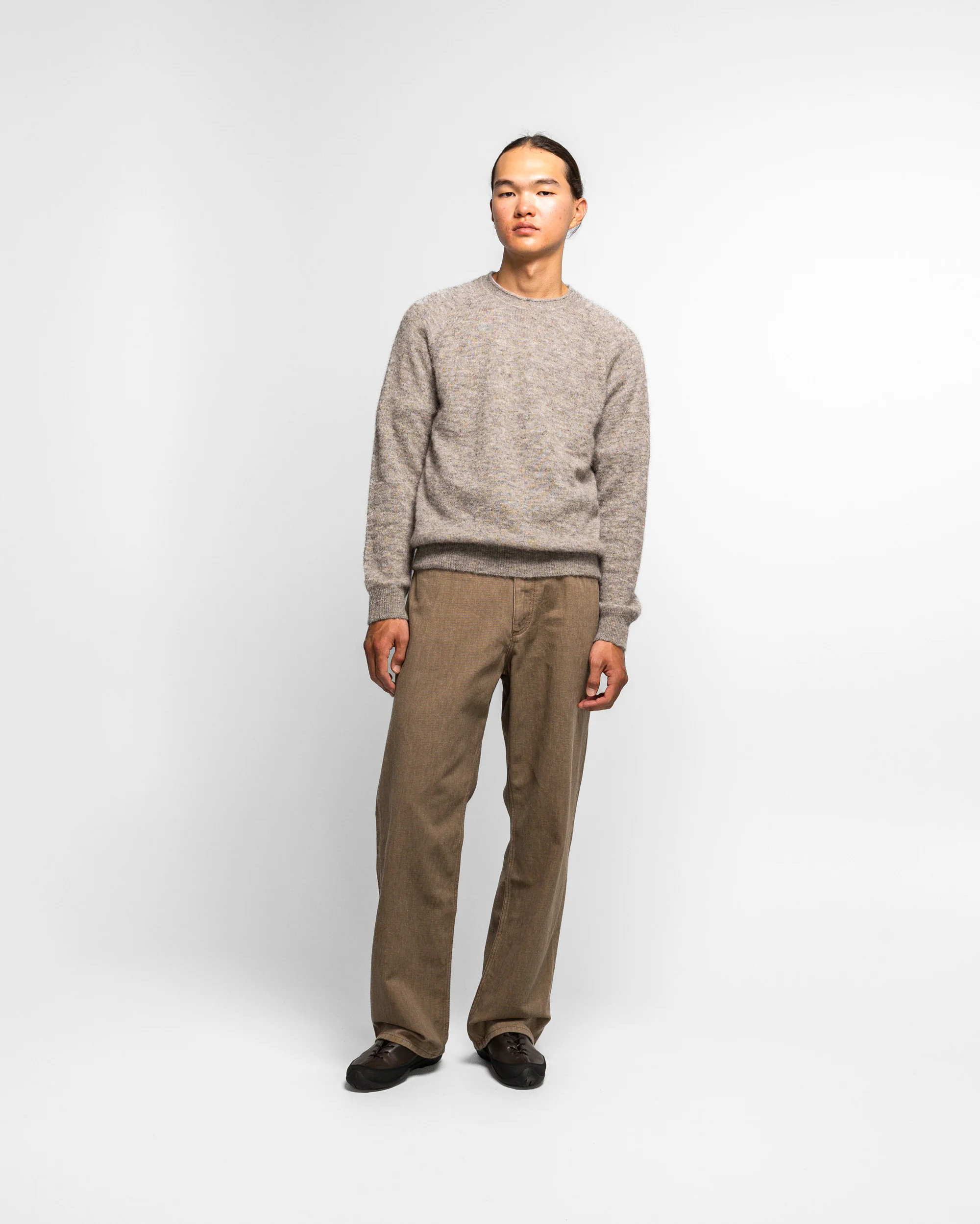 Nordrevik Baby Alpaca Sweater - Walnut - Image 5