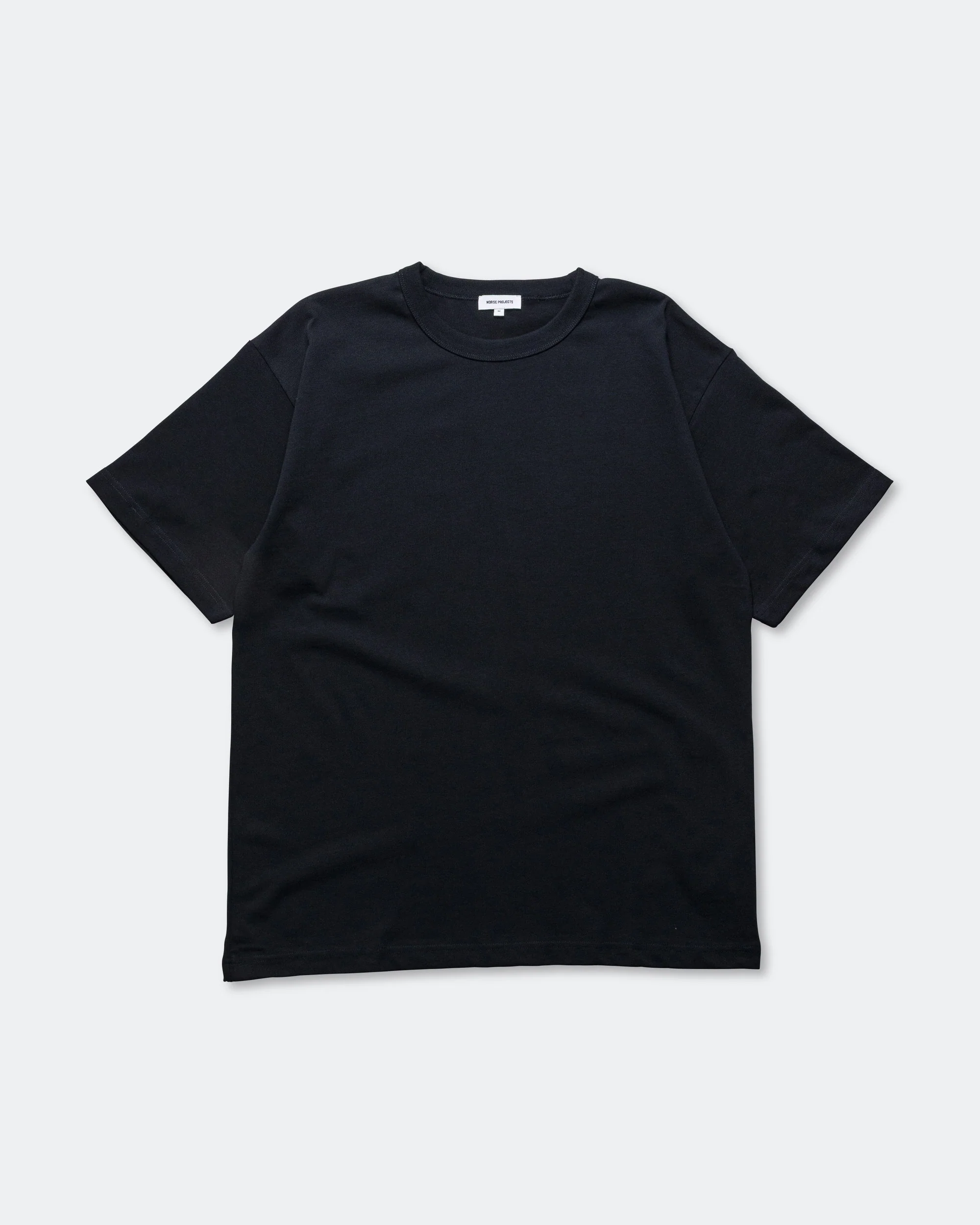 Simon Organic Arch Print T-Shirt - Dark Navy