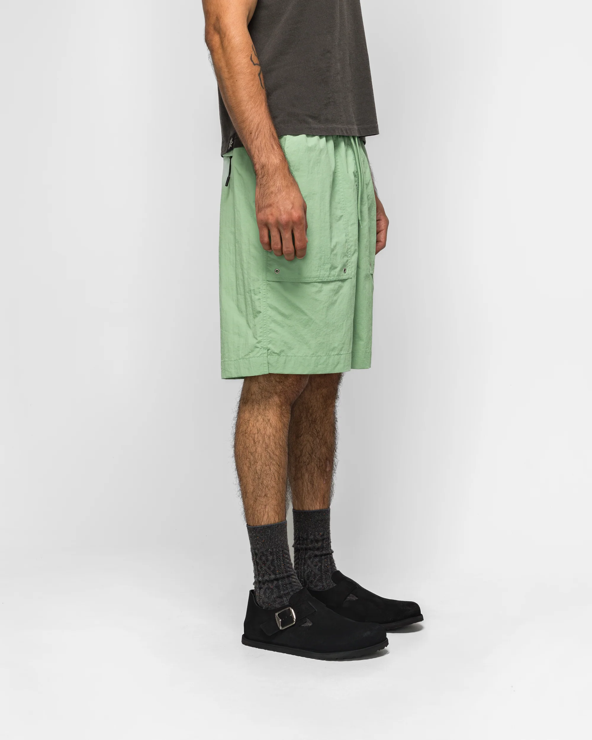 Sund Relaxed Recycled Nylon Swimmers - Peapod - Image 3