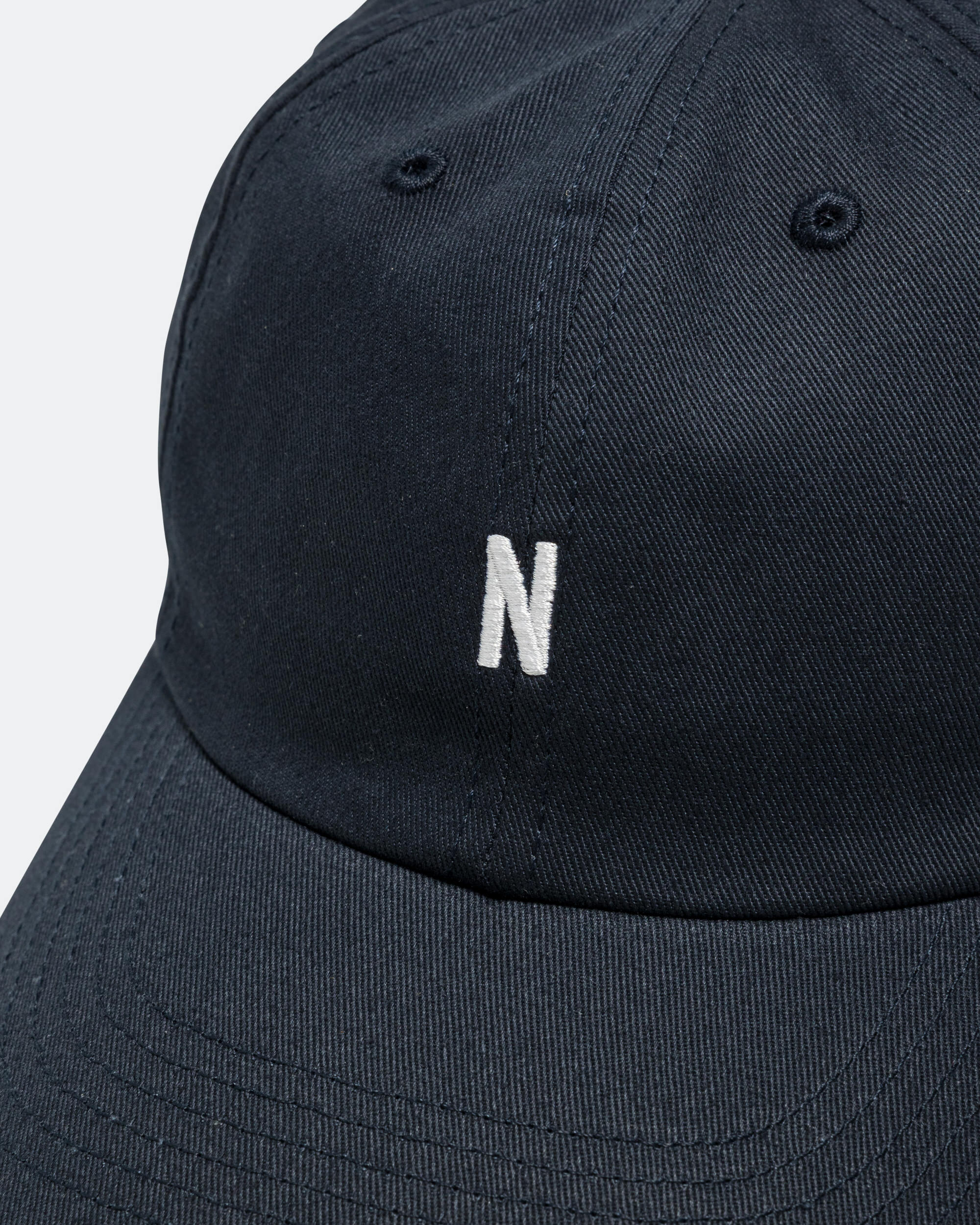 Twill Sports Cap - Dark Navy - Image 2