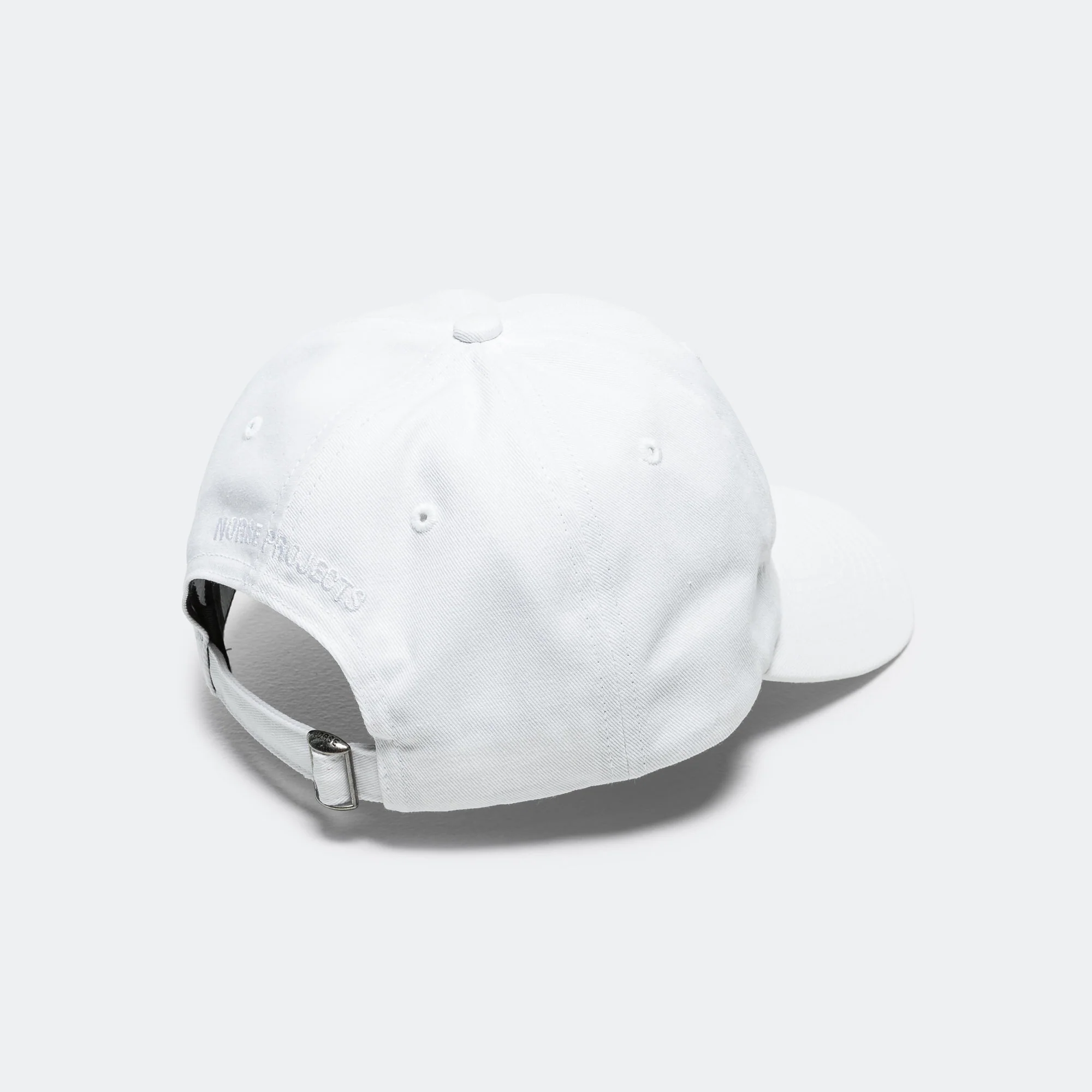 Twill Sports Cap - White - Image 2