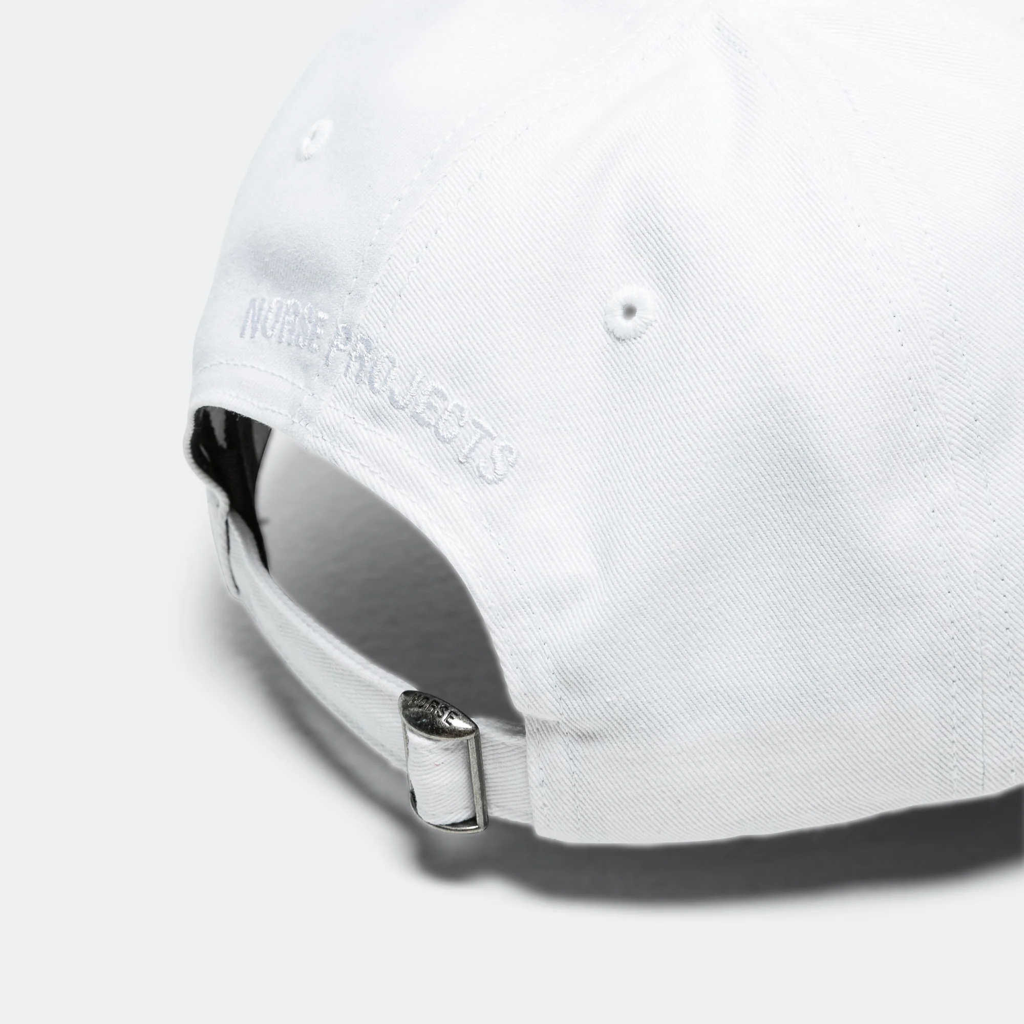 Twill Sports Cap - White - Image 4