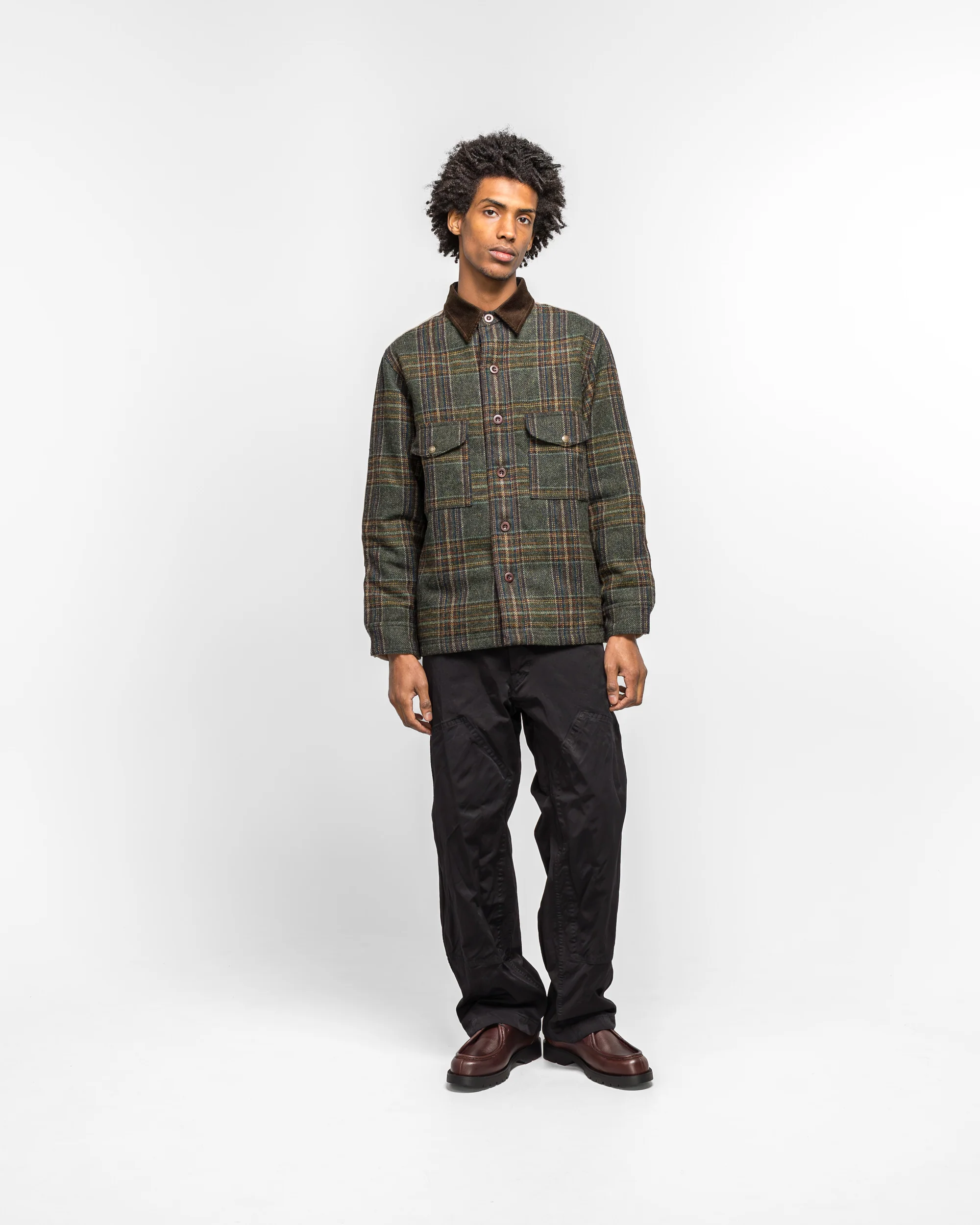 Nylon Twill Garment Dyed Pant - Black - Image 6