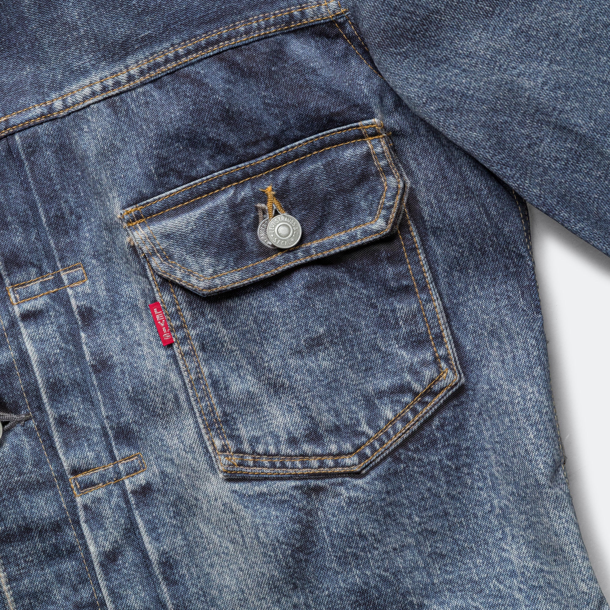 Nylon Twill Inkjet Print Jacket x Levi's - Indigo - Image 3