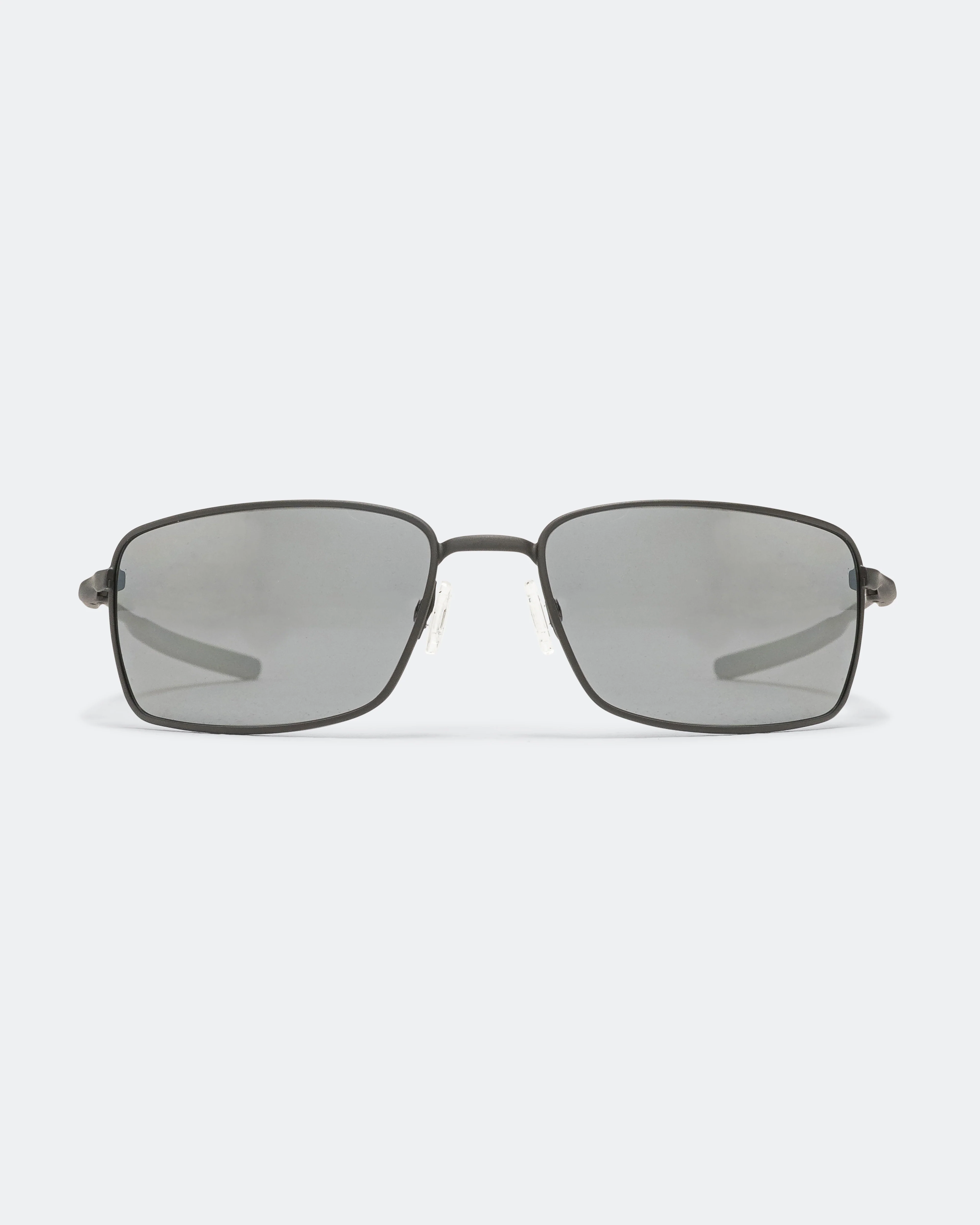 Square Wire - Matte Black/Black Iridium Polarized