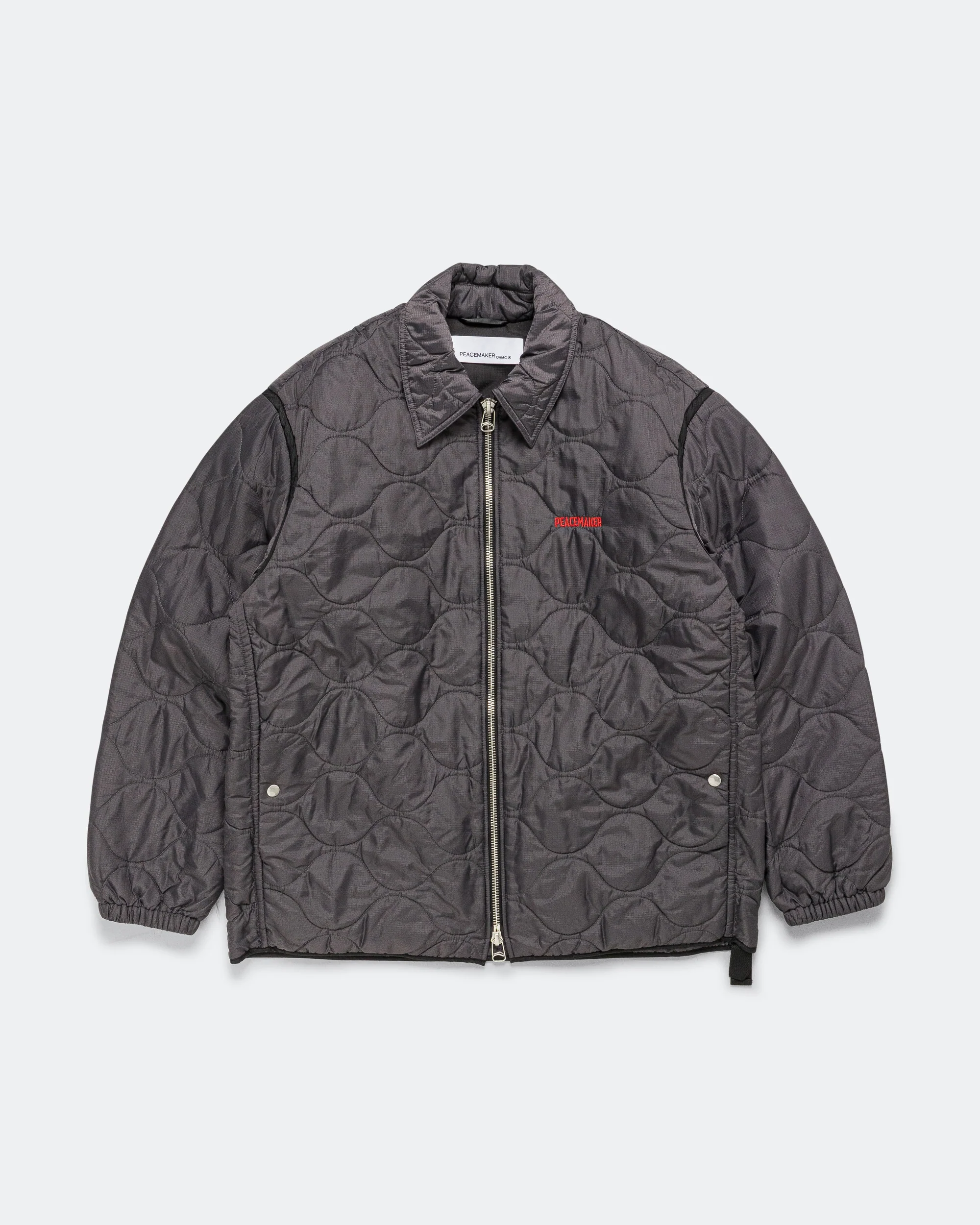 Combat Overshirt - Black/Red