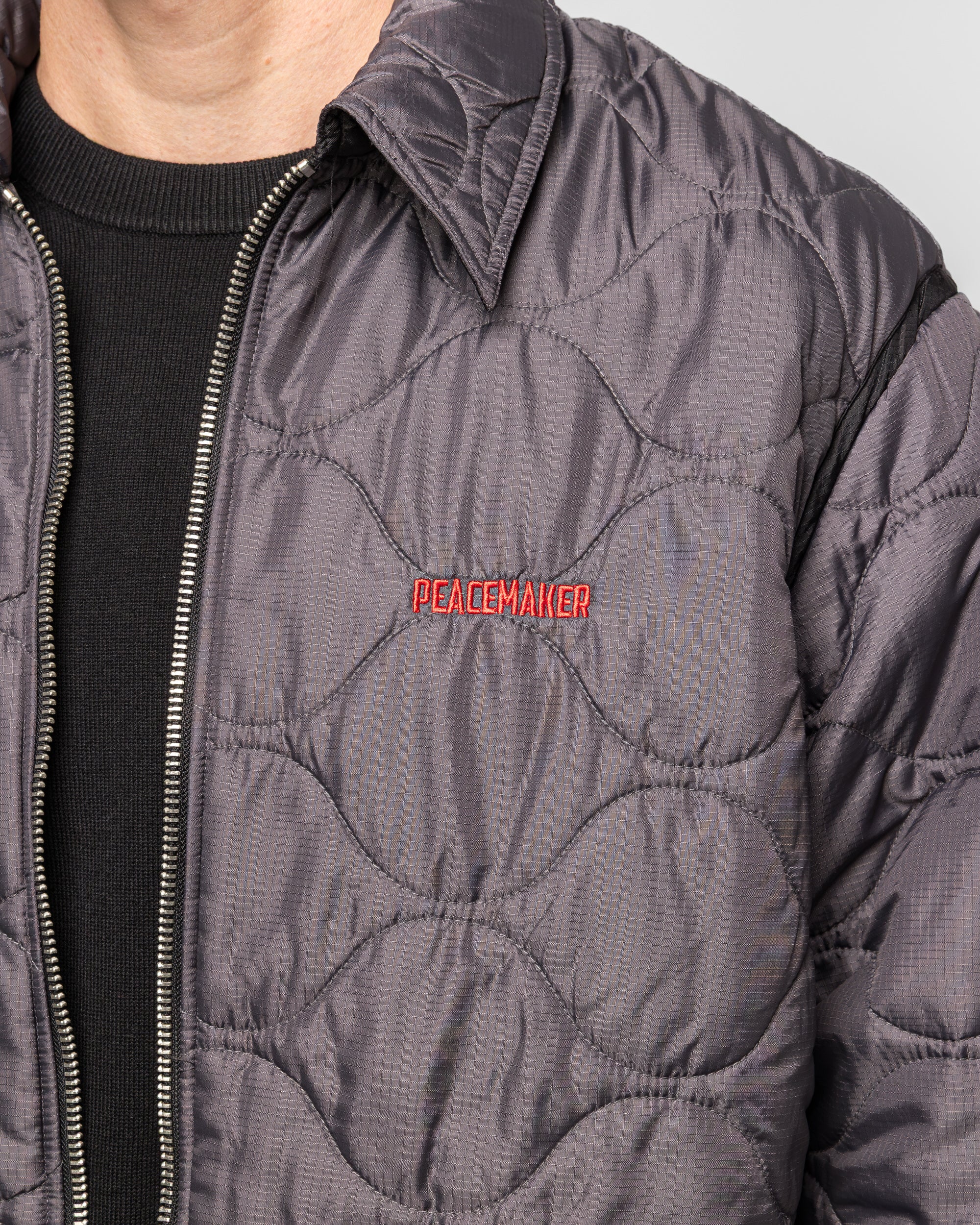Combat Overshirt - Black/Red - Image 5