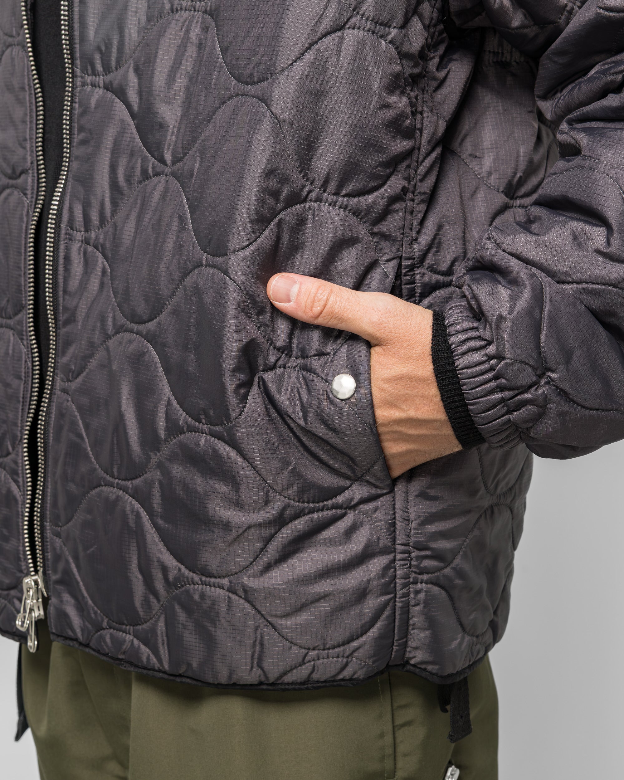 Combat Overshirt - Black/Red - Image 6