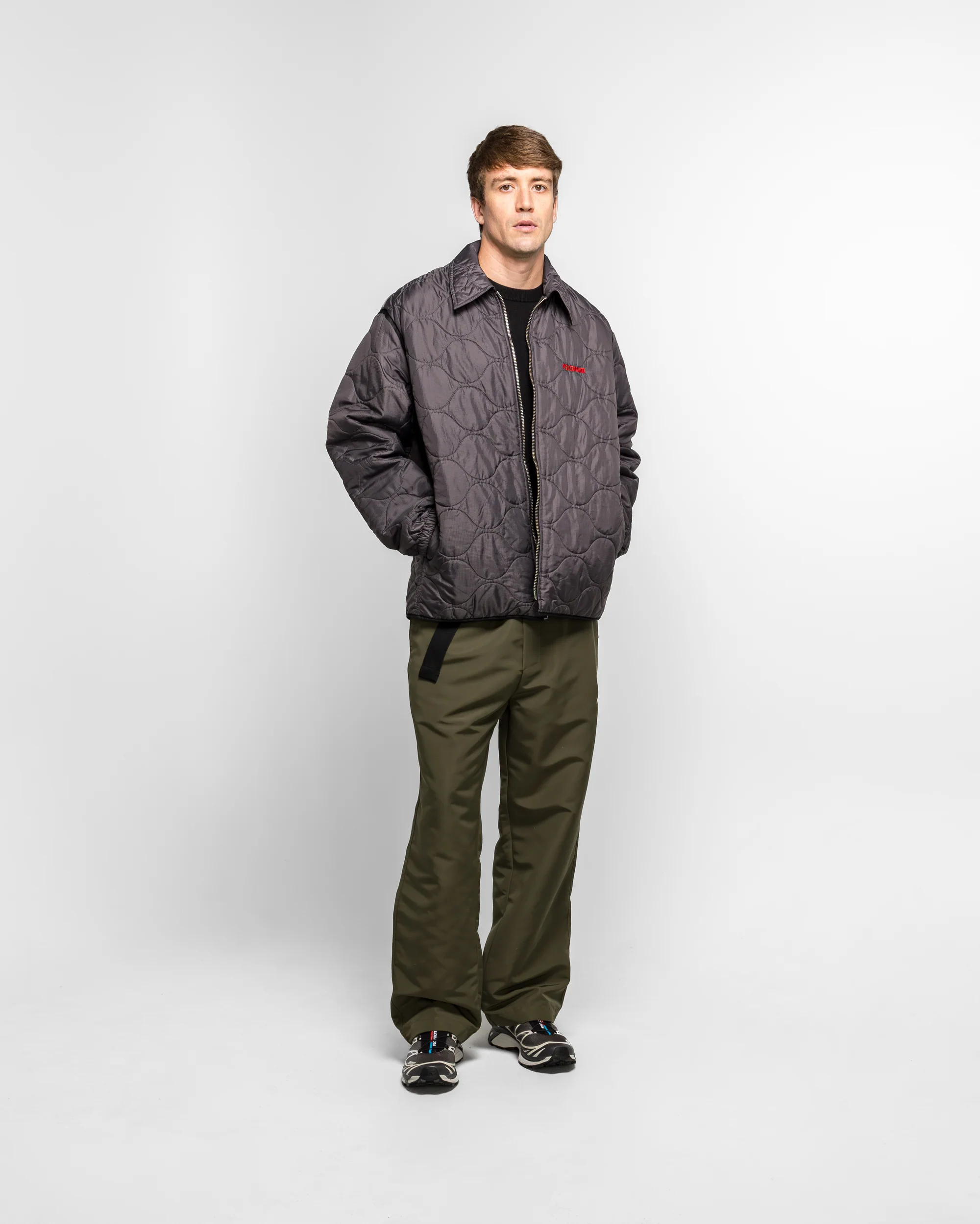 Combat Overshirt - Black/Red - Image 7