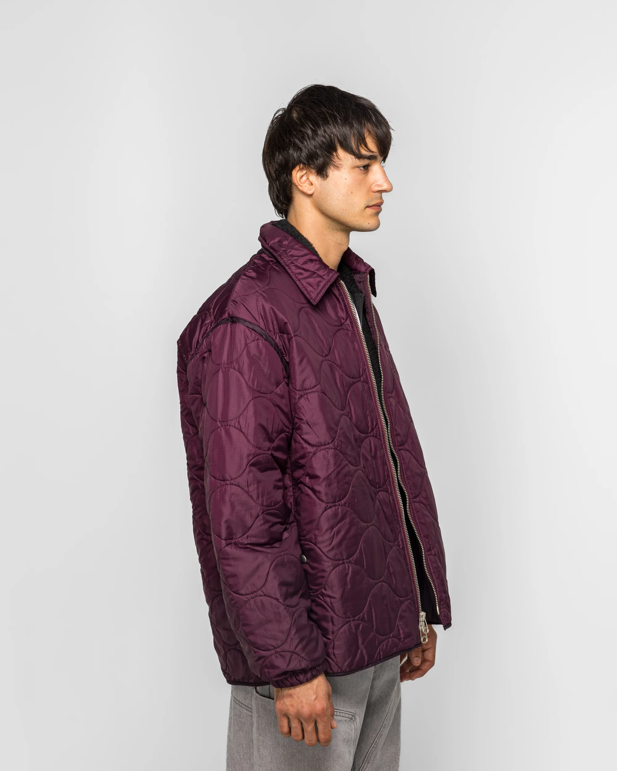 Combat Overshirt - Bordeaux - Image 3